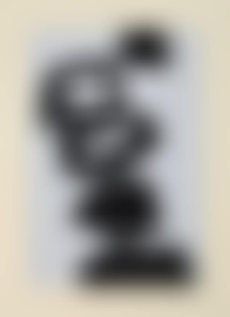 Composition in black on gray (preview)