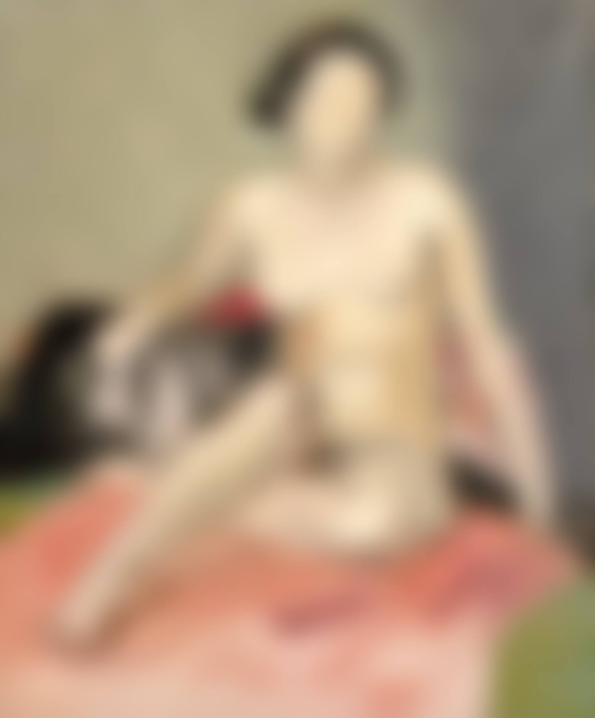 Seated female nude (preview)
