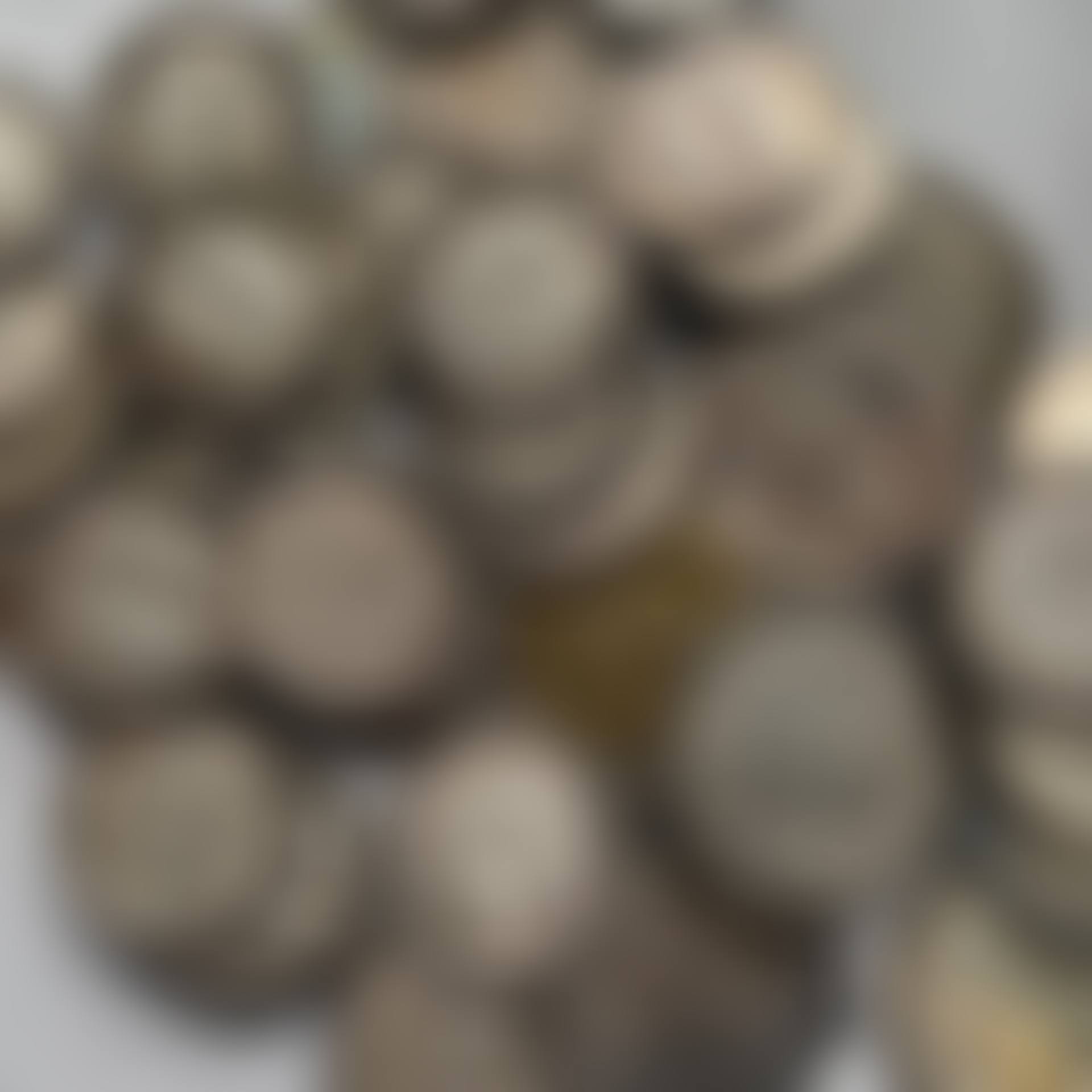 Lot of various silver and metal tokens (preview)