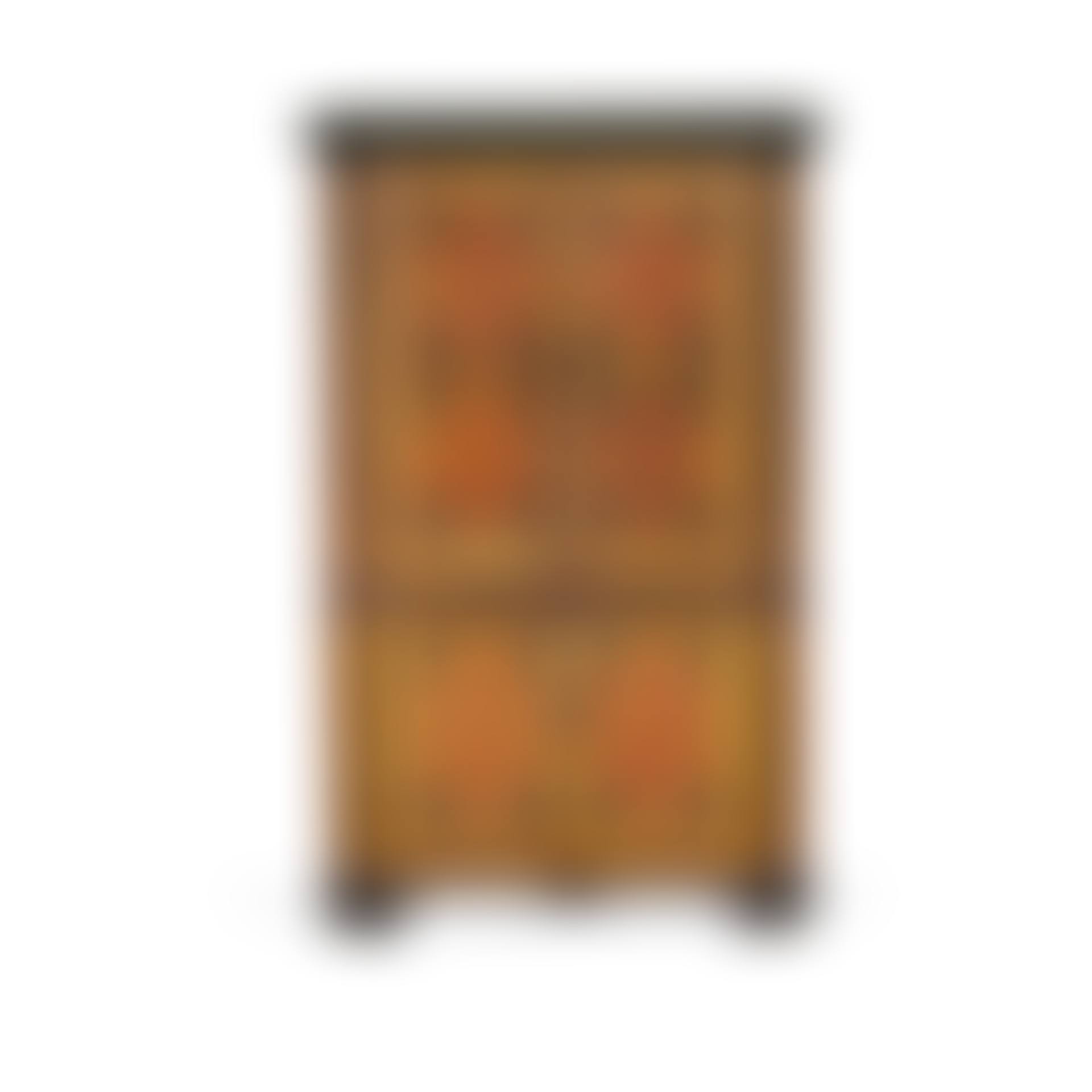 A Very Fine and Rare Federal Polychrome Paint-Decorated Corner Cupboard, Centre County, Pennsylvania (preview)