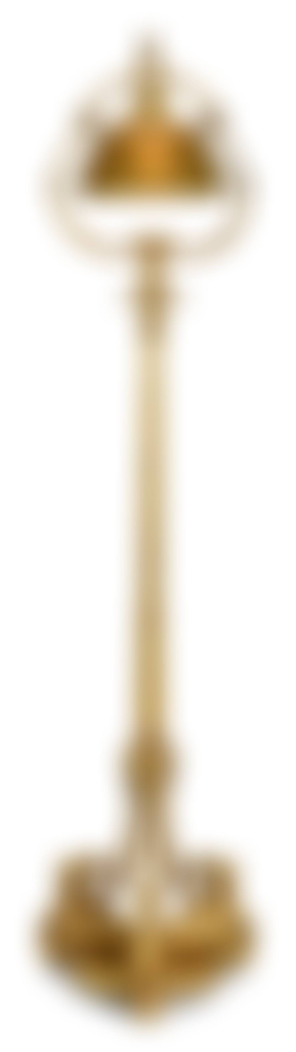 Rare "Linenfold" Floor Lamp (preview)