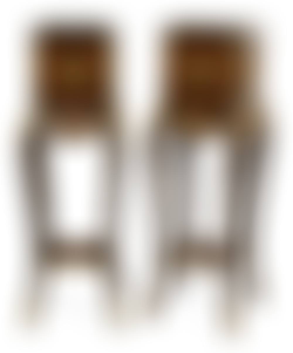Pair of French Gilt Bronze-Mounted Mahogany Marble-Top Pedestals (preview)