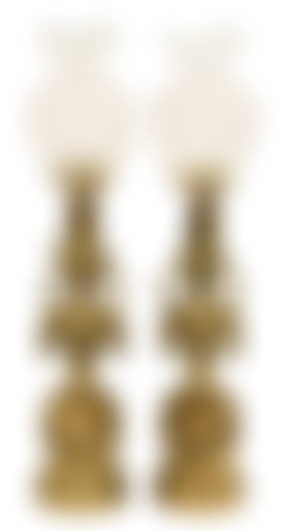 Pair of French Gilt Bronze Figural Table Lamps (preview)