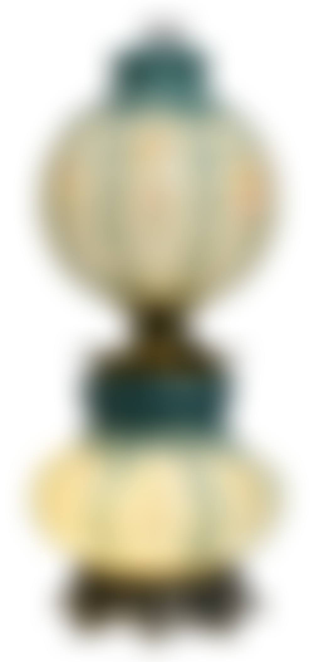 American Molded Glass & Brass Floral Parlor Lamp (preview)