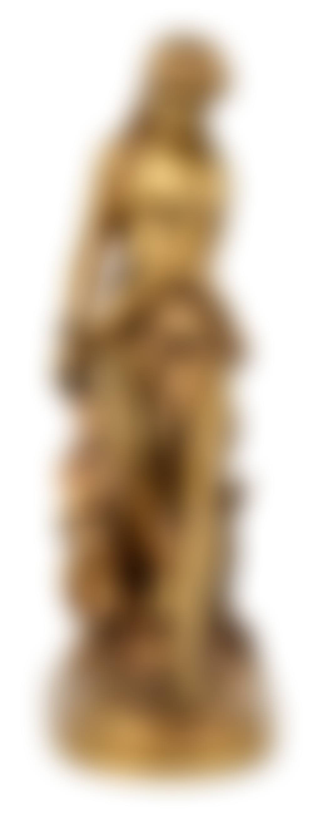French Gilt Bronze Sculpture of a Seated Nude Woman (preview)