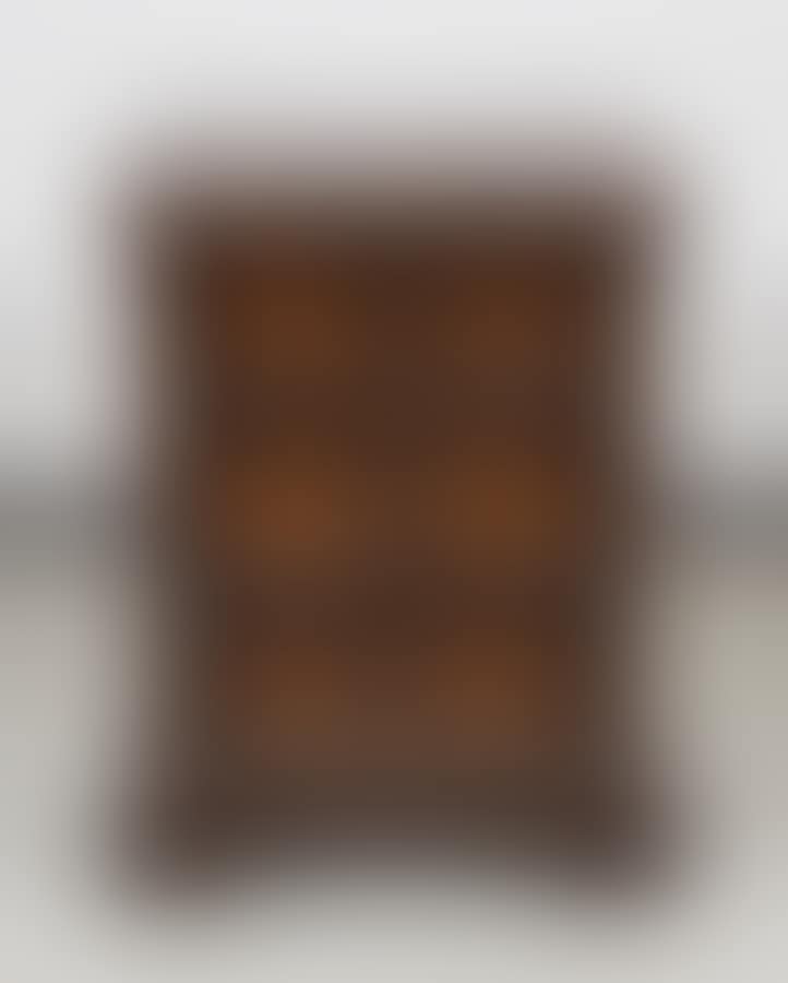 Wooden bedside table with 3 drawers (preview)