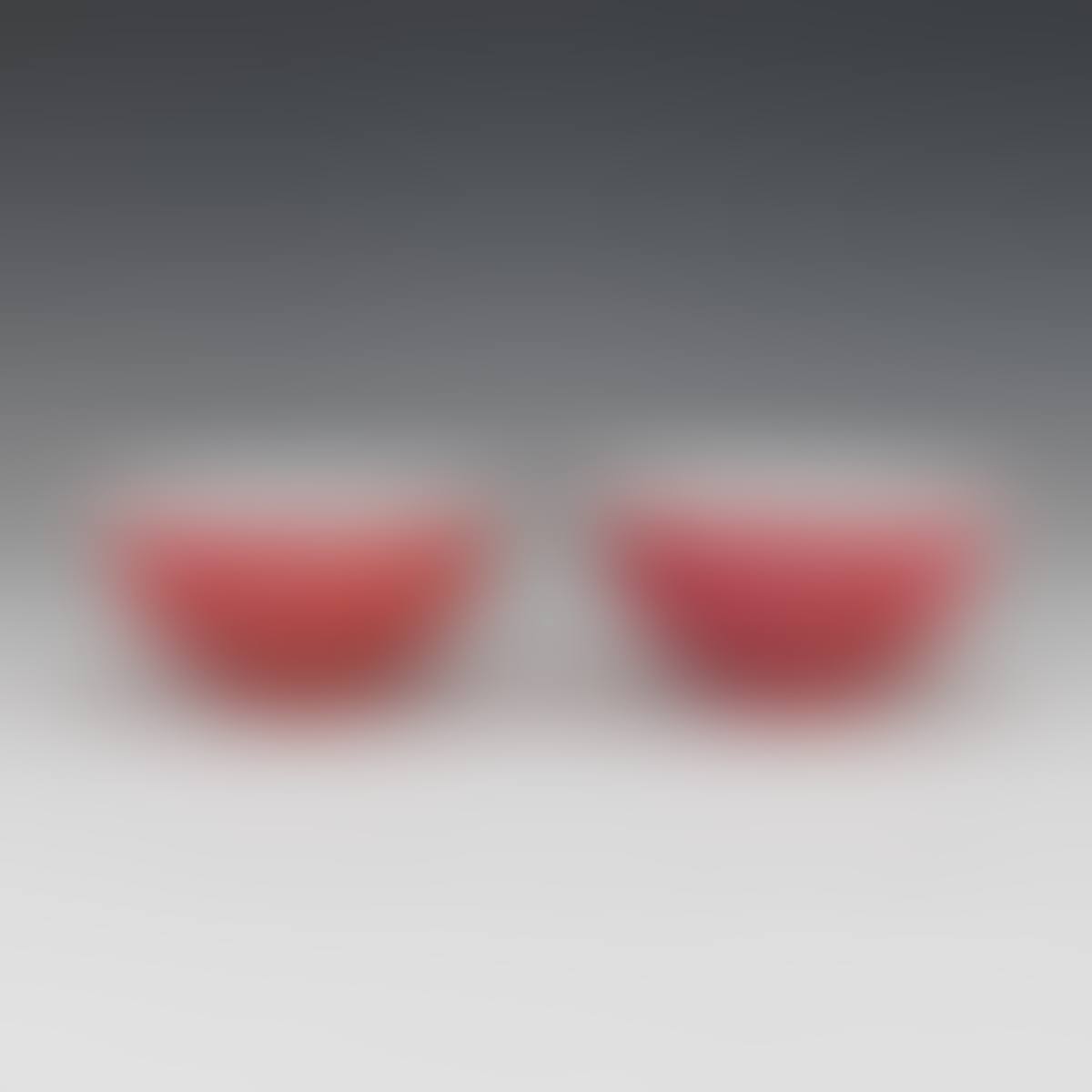 Pair of Chinese Etched Dragon Fuchsia Bowls (preview)
