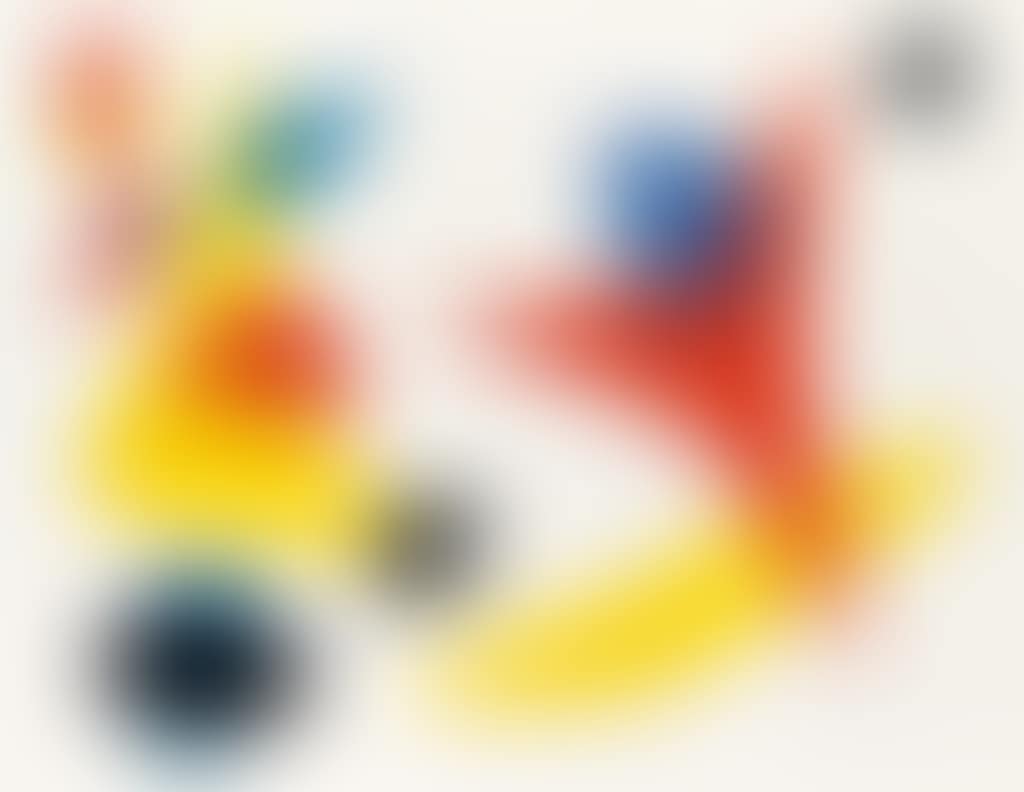 Composition (Yellow Boomerang with Red, Blue, Yellow and Black Shapes) (preview)