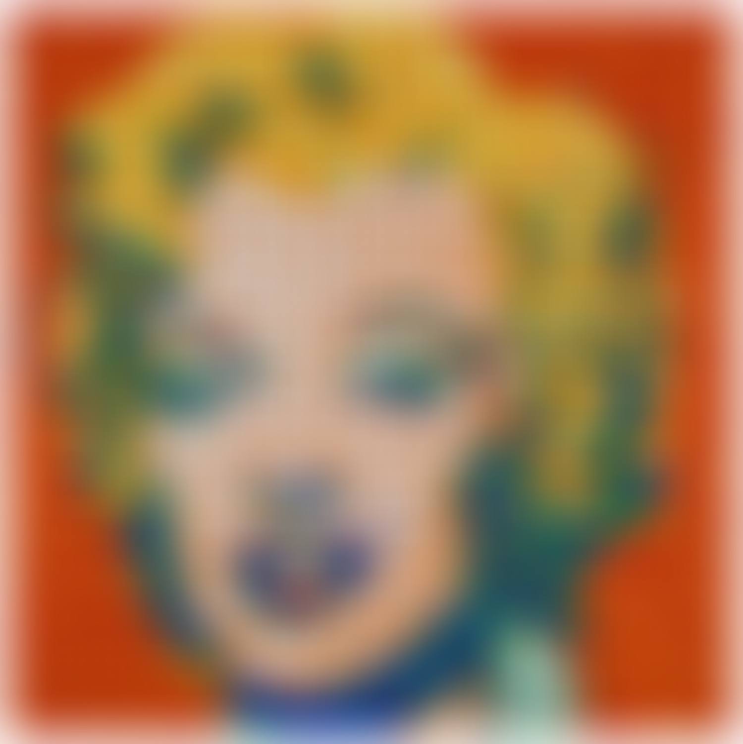 Rubik Shot Red Marilyn, from Rubikcubism (NVDR1-4) (preview)