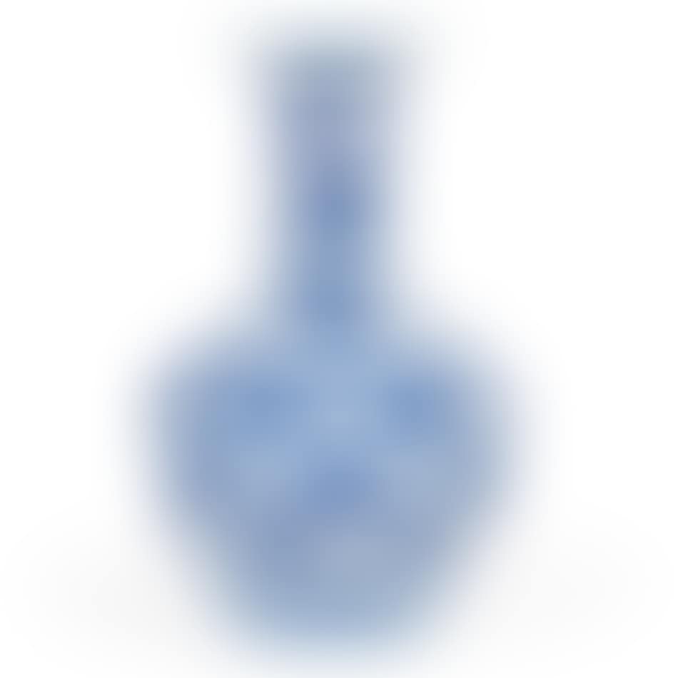 Chinoiserie Blue and White Porcelain Vase (preview)
