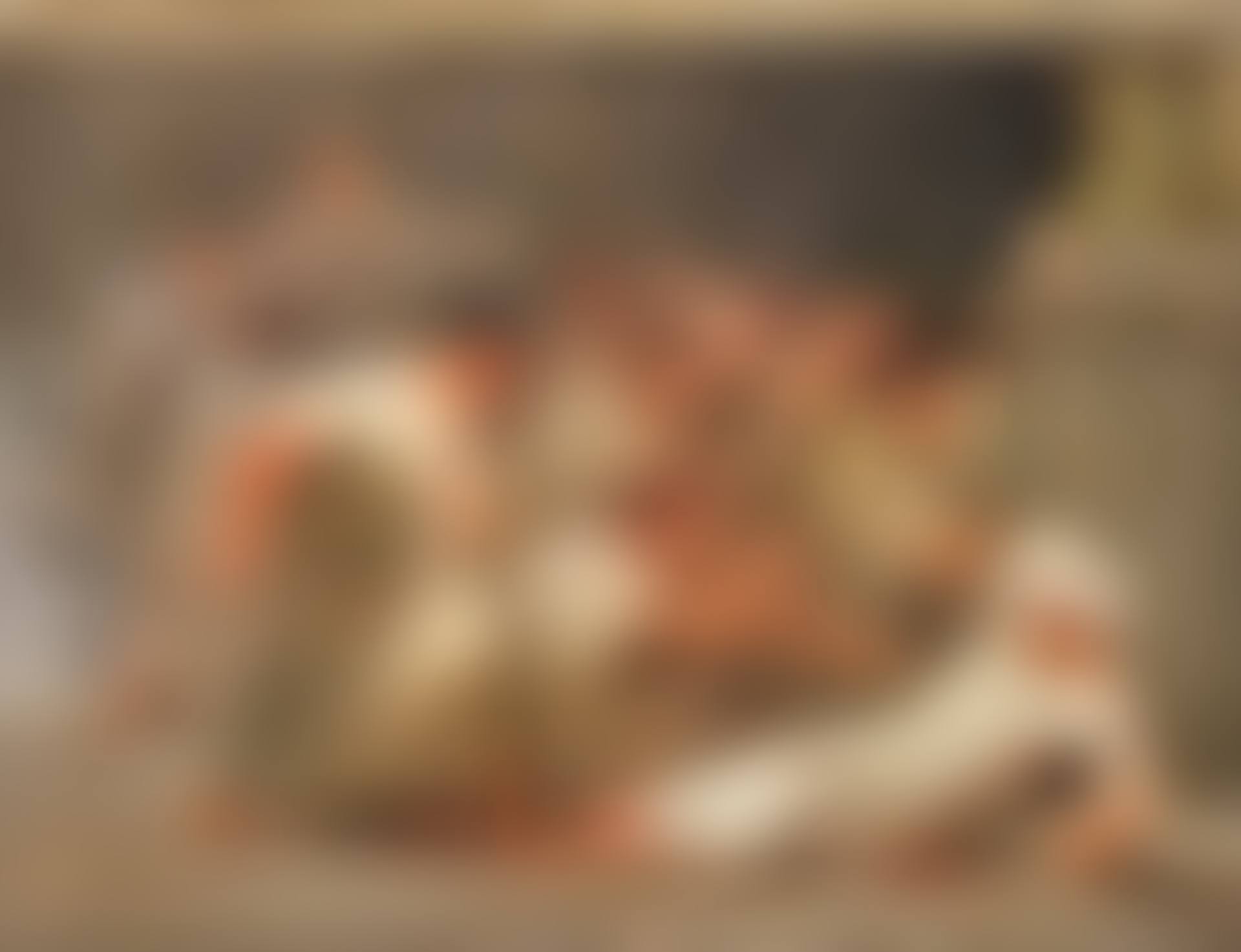 THE DEATH OF CAESAR. Sketch (preview)