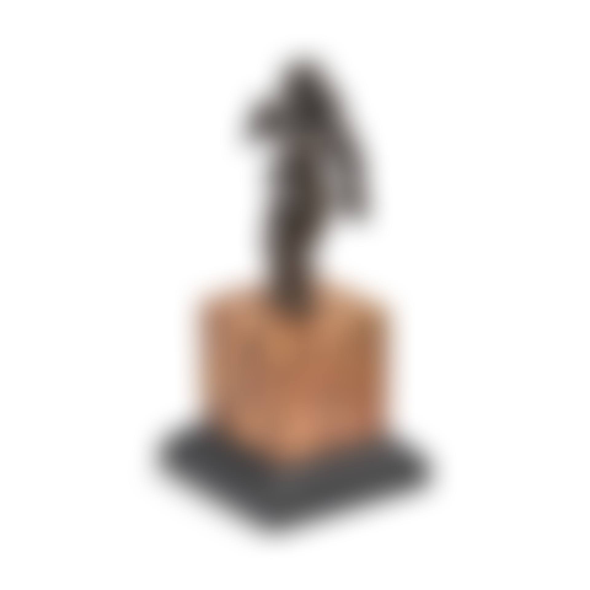 ITALIAN BRONZE MINIATURE CUPID STATUETTE (preview)