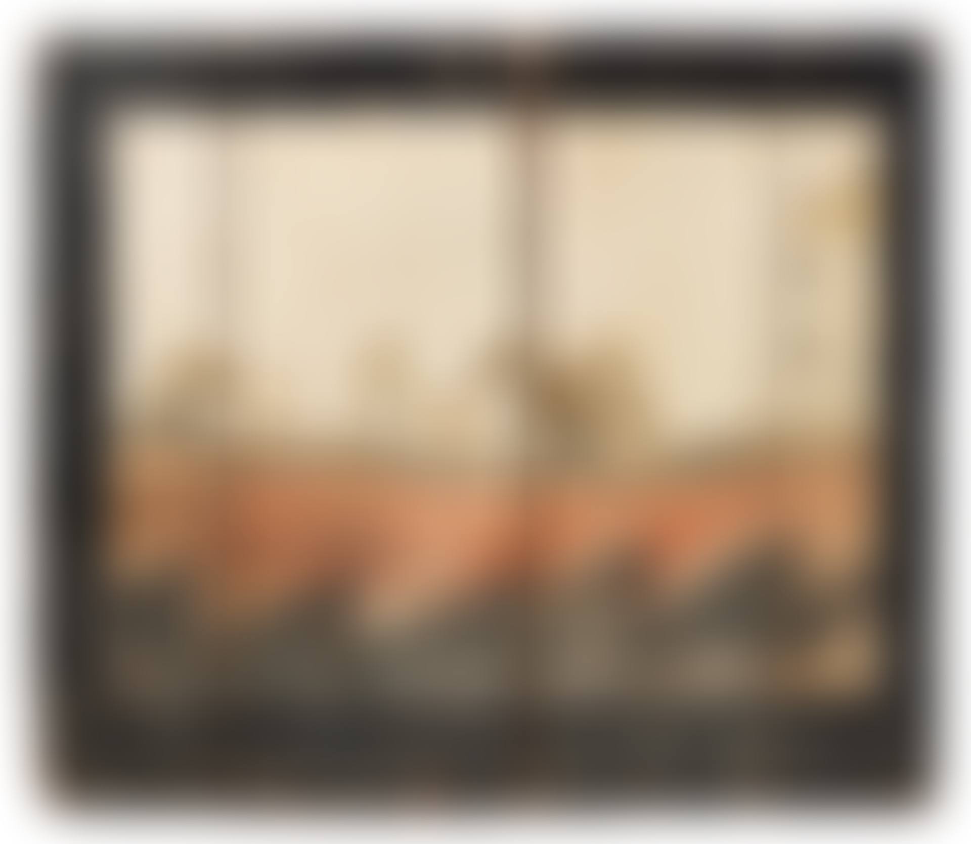 A Landscape Painted Fireboard, attributed to "The York Artist," York, Pennsylvania (preview)