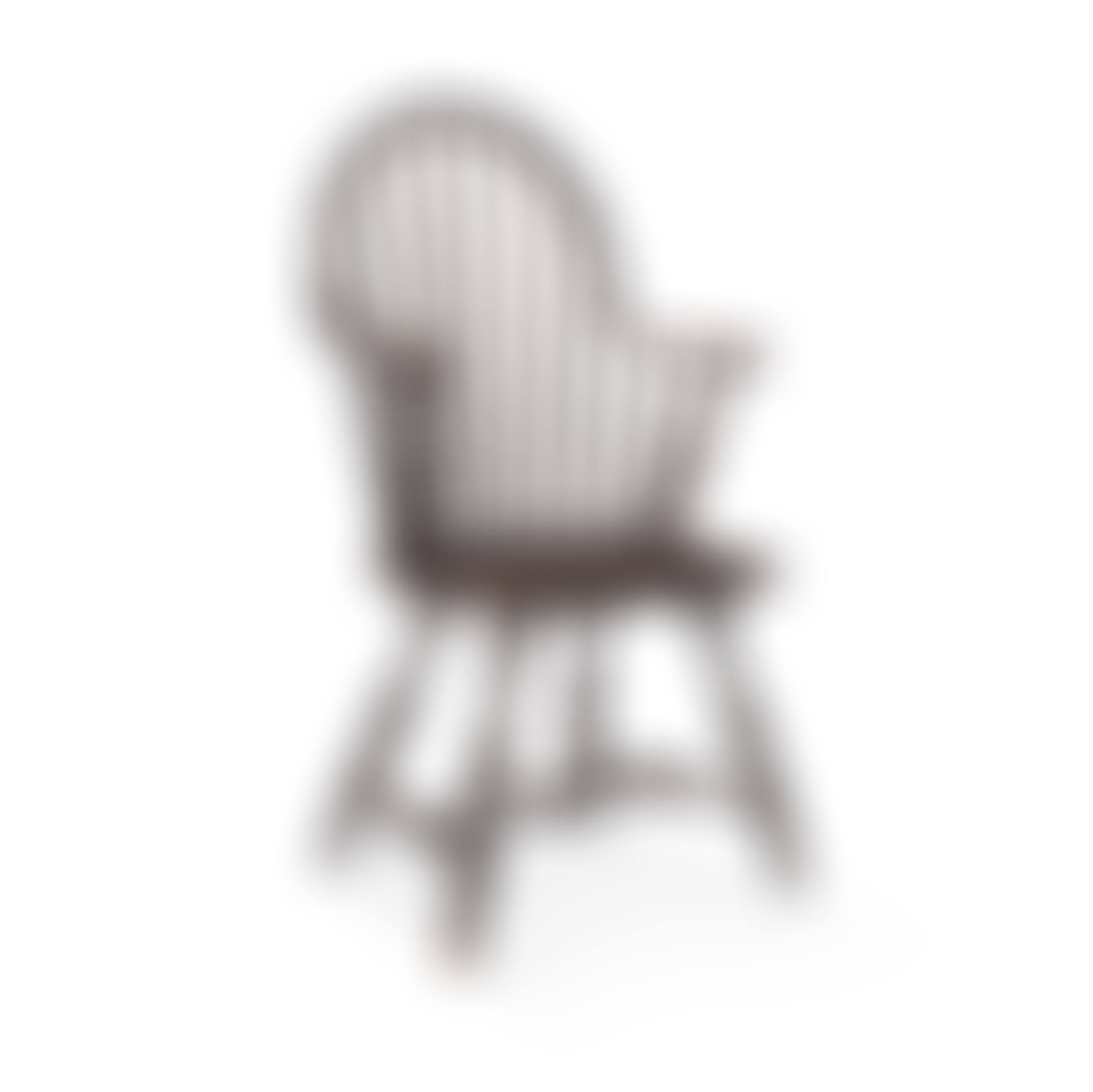 A Very Fine and Rare Brown-Painted Knuckled Continuous-Arm Windsor Armchair, Eastern Connecticut (preview)