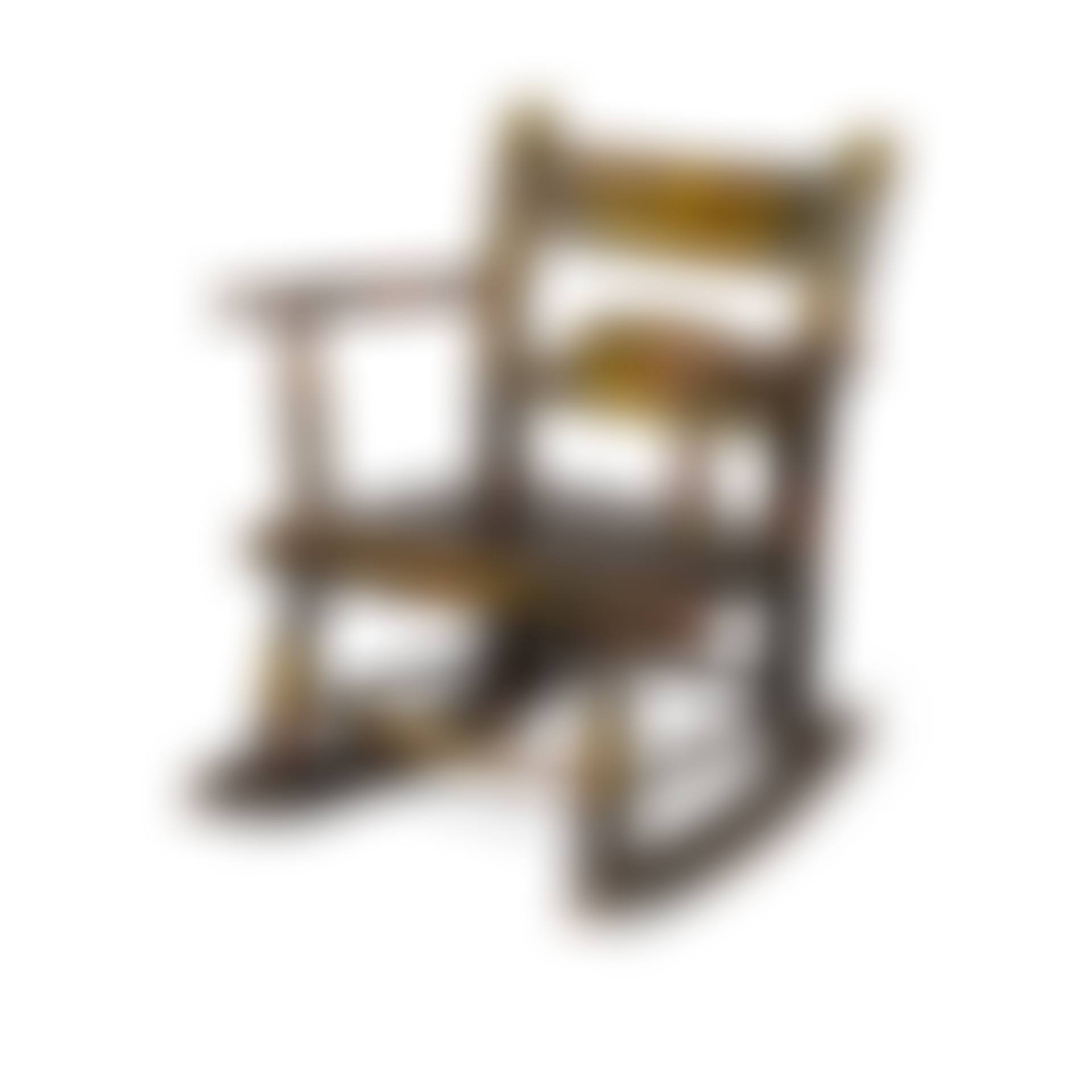 A Child's Classical Grain-Painted and Stencil-Decorated Rocking Windsor Armchair, Southern or Mid-Atlantic States (preview)