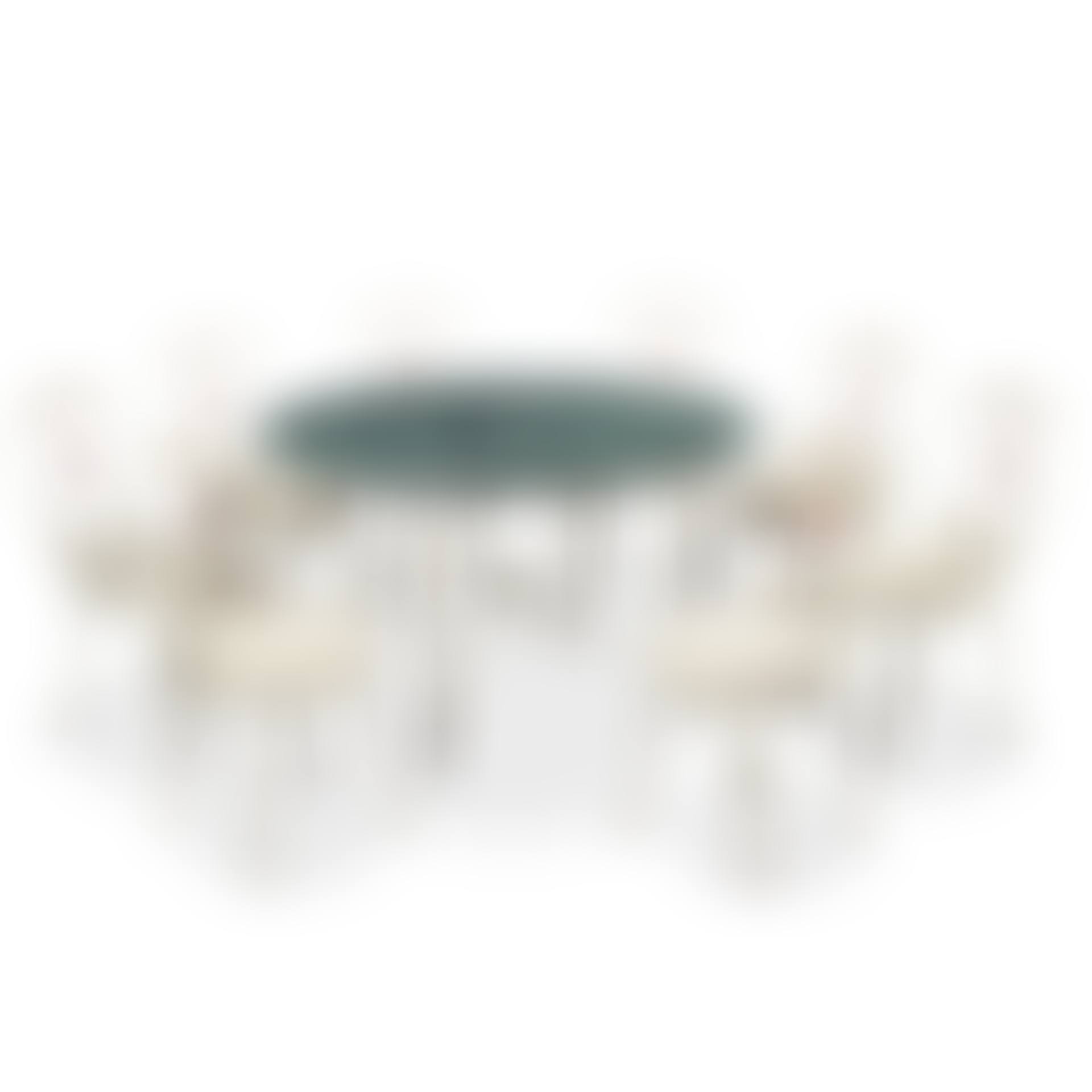 A suite of directoire style grey-painted and parcel-gilt metal furniture (preview)