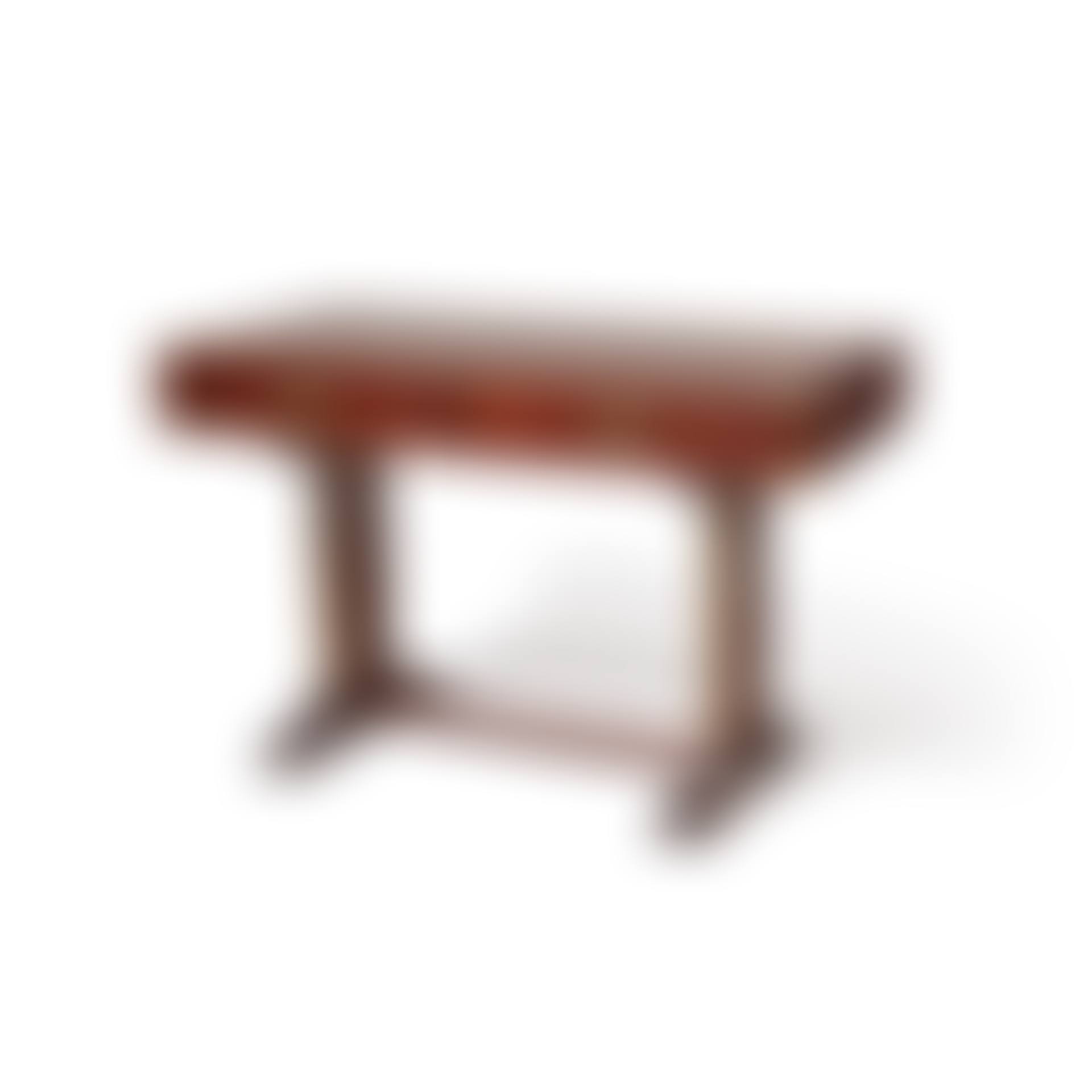 An English style brass-mounted mahogany writing table (preview)