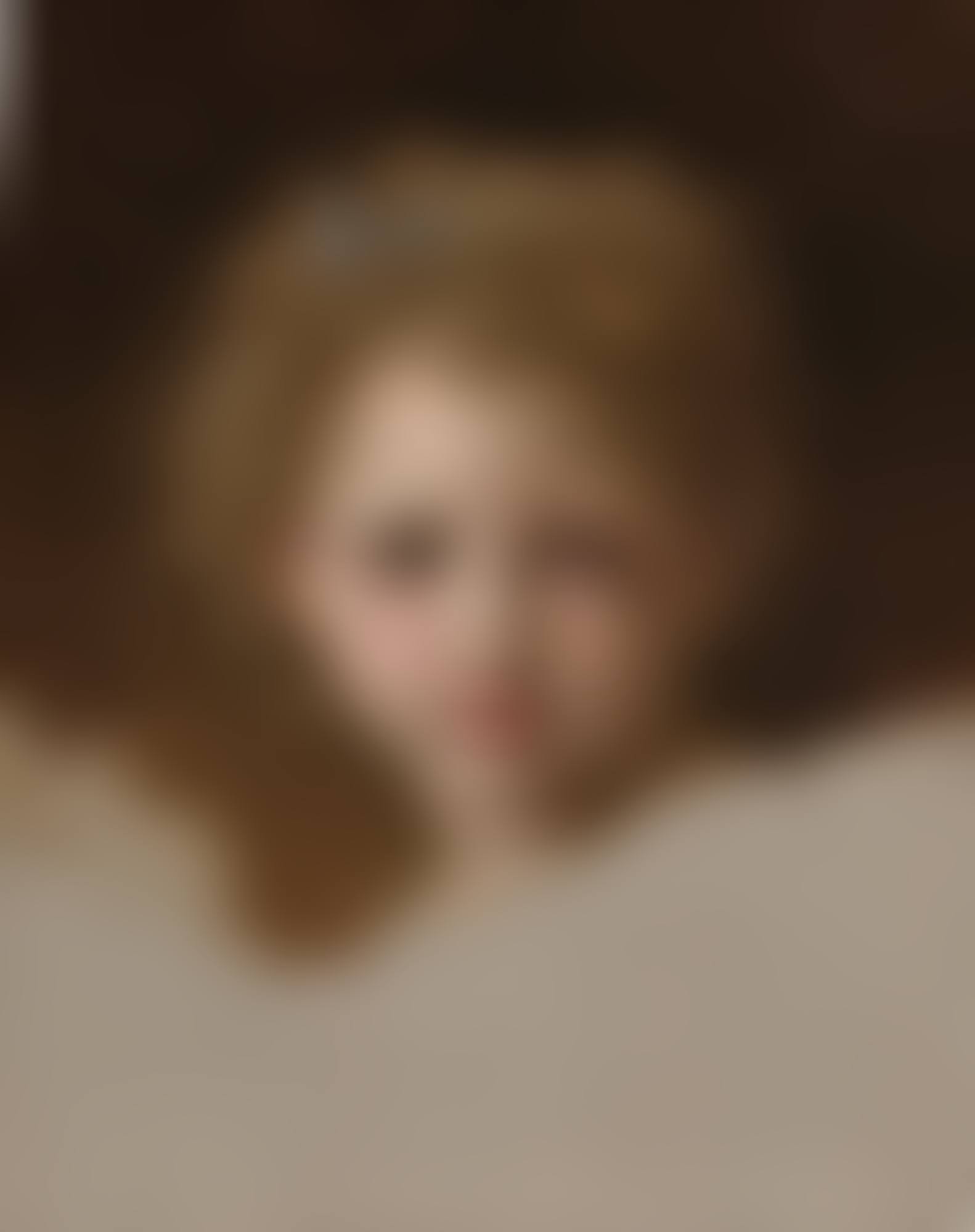 Study for Girl with Violets (preview)