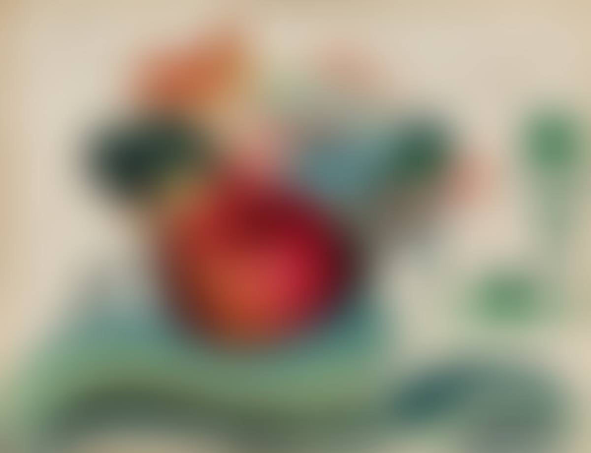 Still Life with a Pomegranate and Flowers (preview)
