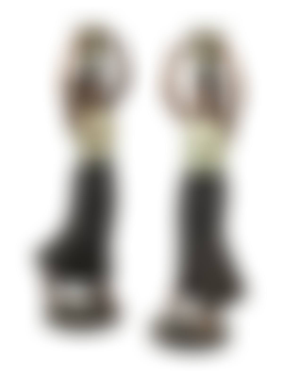 A Pair of Large Polychrome Bronze Figural Jardinières (preview)