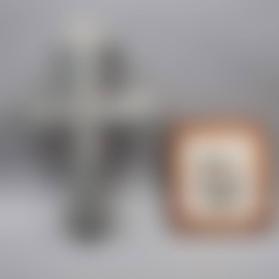 Crucifix; Image of the Virgin of Guadalupe (preview)