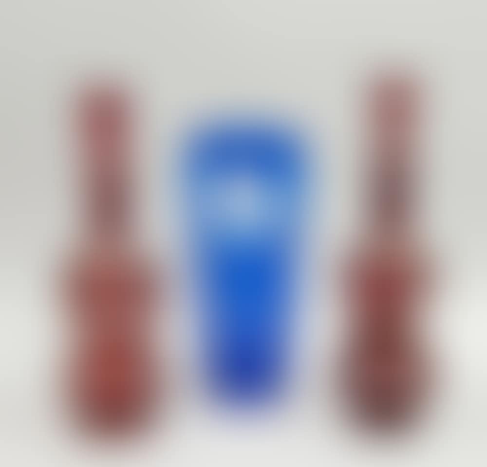Pair of decanters and vase. (preview)
