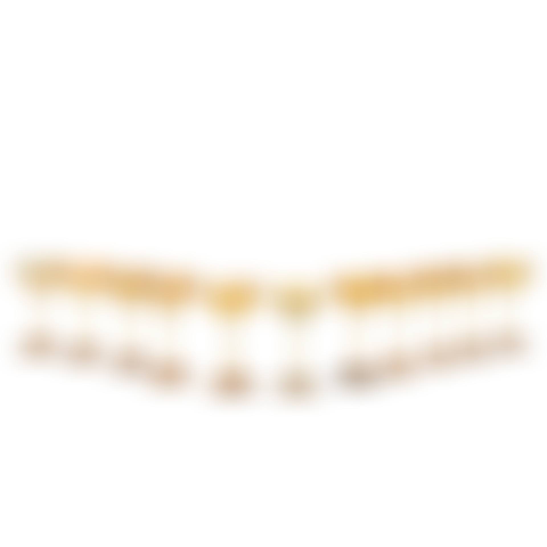 ELEVEN TIFFANY STUDIOS GOLD FAVRILE WINE GLASSES (preview)