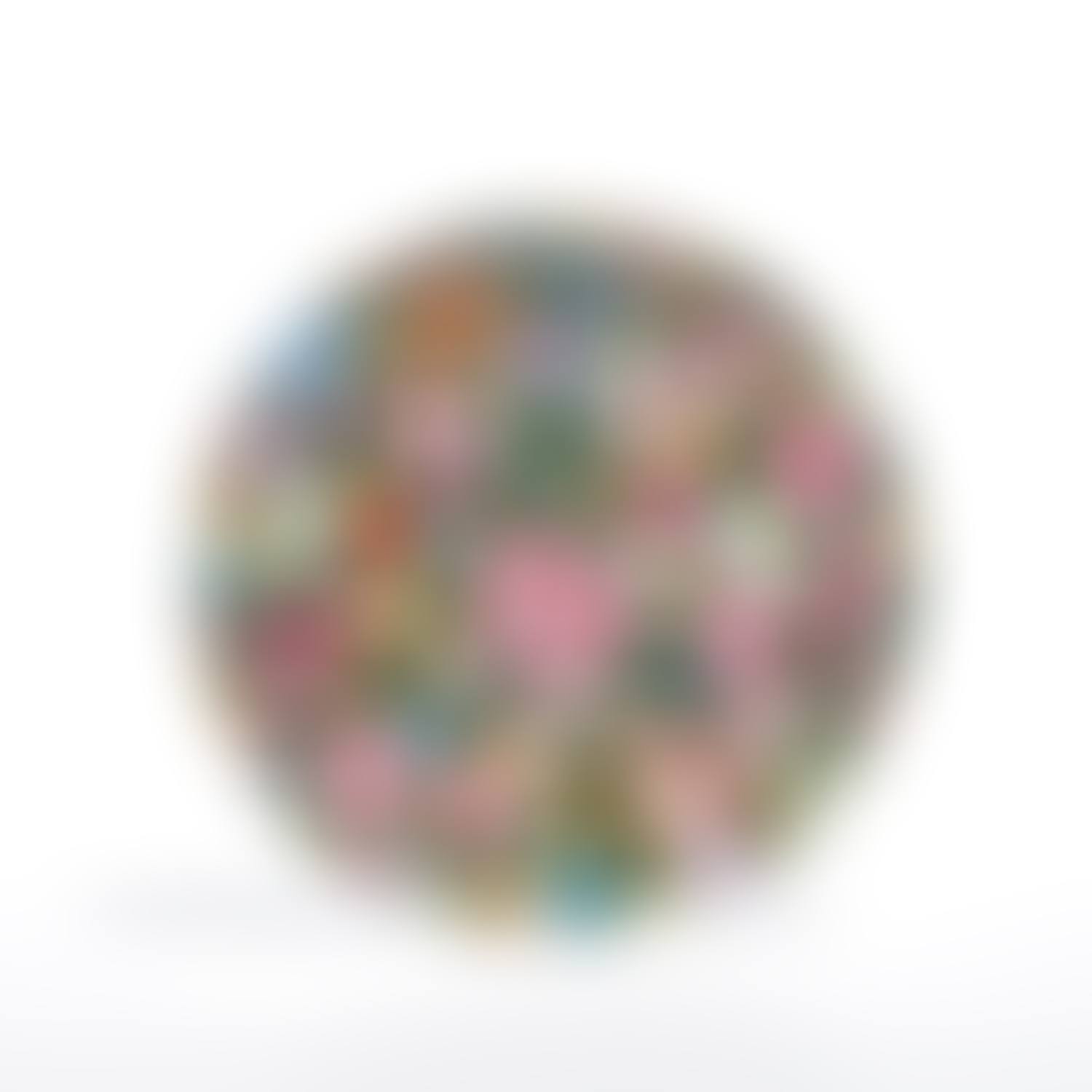 Small Plate with Flowers (preview)
