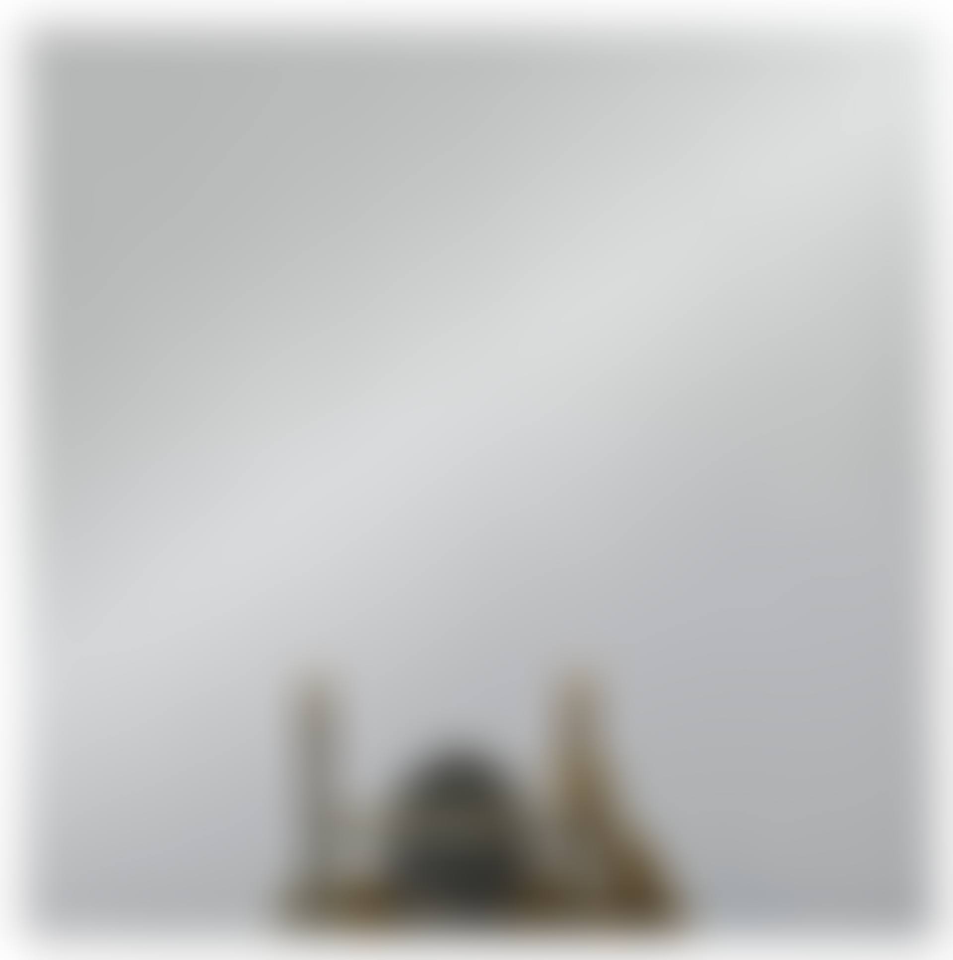 Uomo Grigio Su Scala a Pioli (Grey Man on Ladder) (preview)