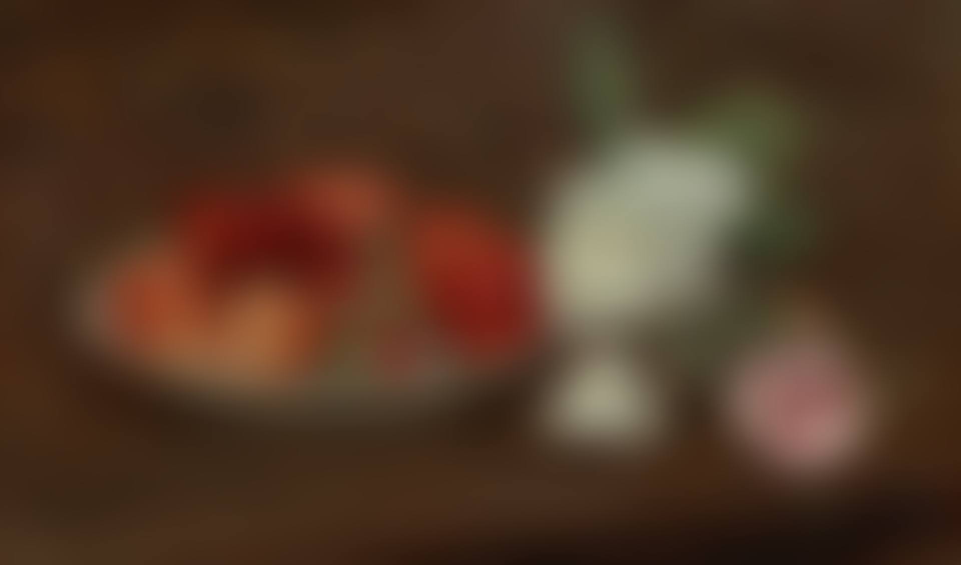 Nature morte, grosses fraises et roses (preview)