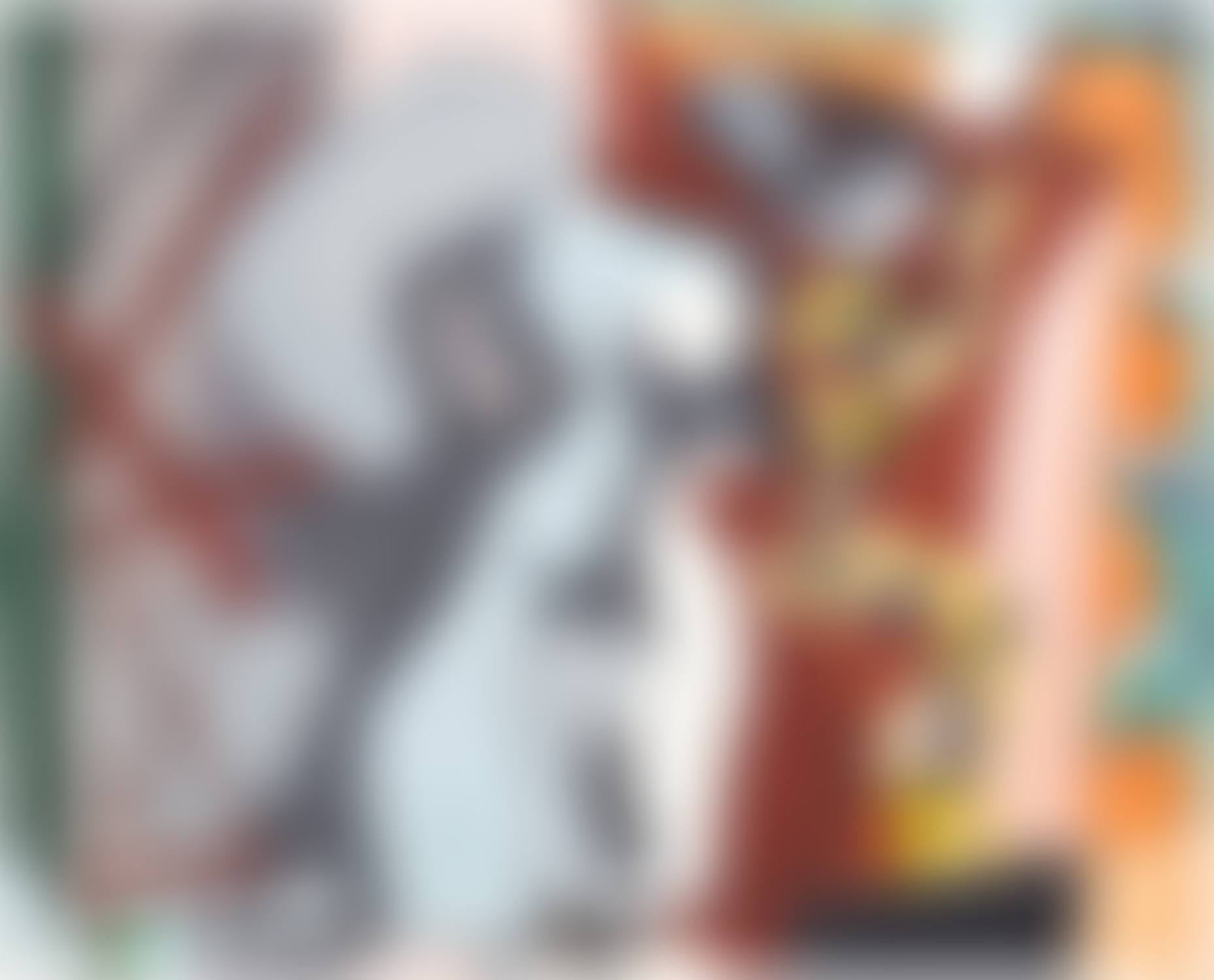 Personnages devant une porte et main (preview)