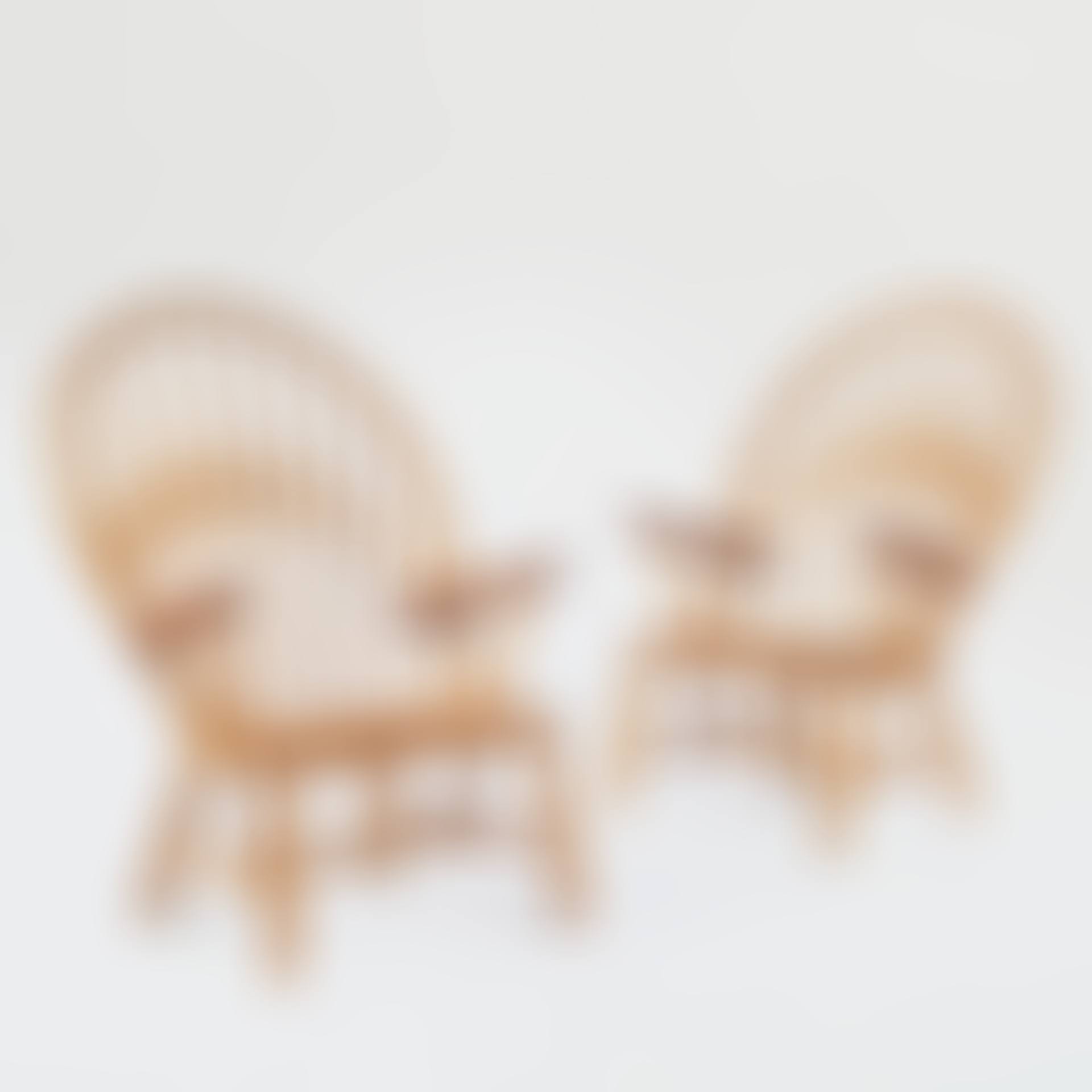 Pair of "Peacock" Chairs; model no. JH550 (preview)