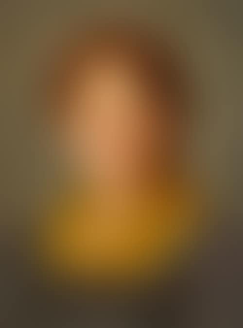 Girl with a yellow neck scarf (preview)