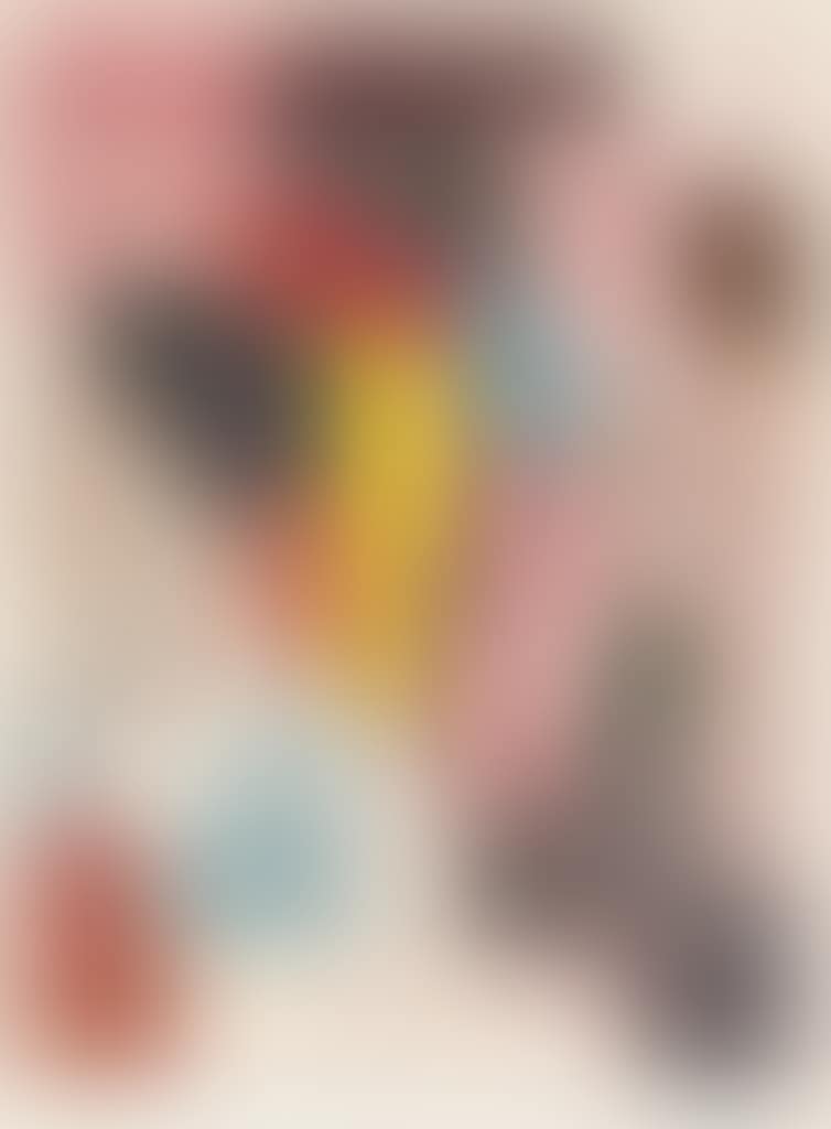 Composition rouge, carmin et jaune (preview)
