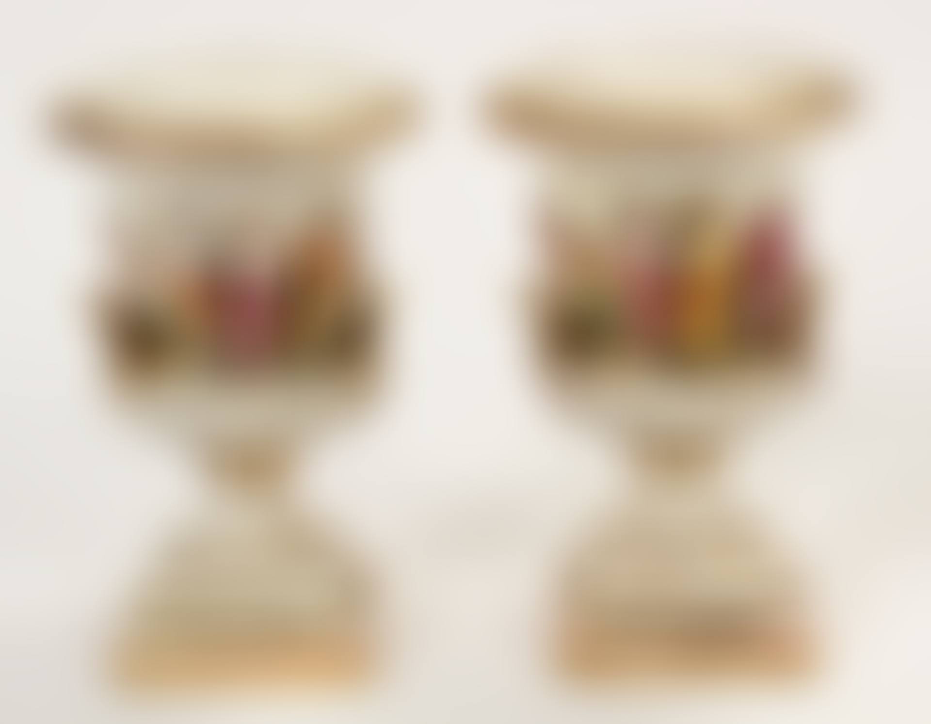 Keramos capo di monte porcelain urns (preview)