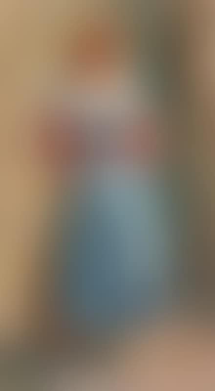 Woman in a red dress (preview)