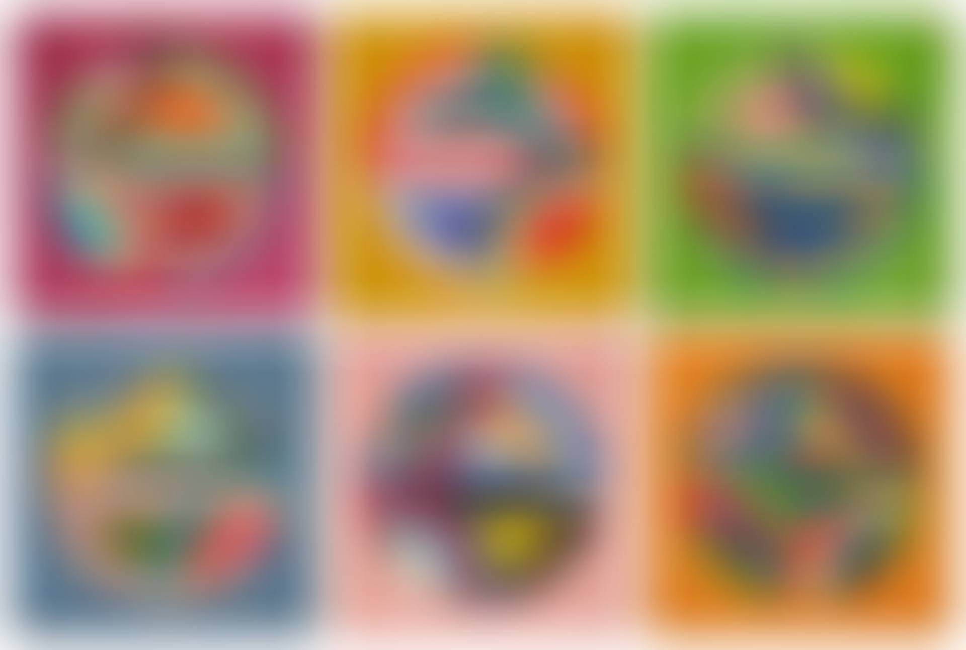 Sinjerli Variations Squared with Colored Grounds (see Axsom 129-134) (preview)