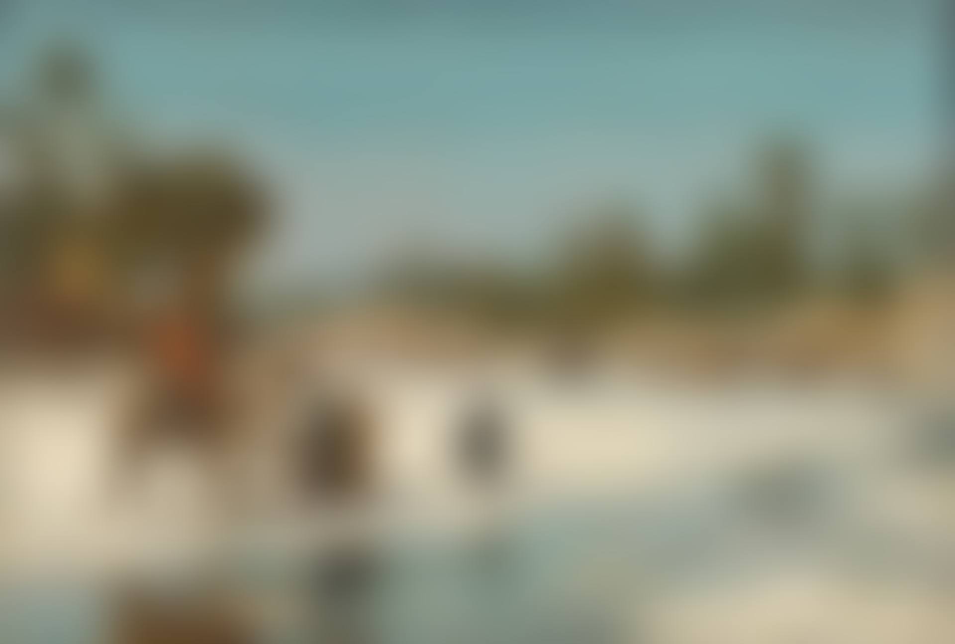 Caravan passing an oasis (preview)