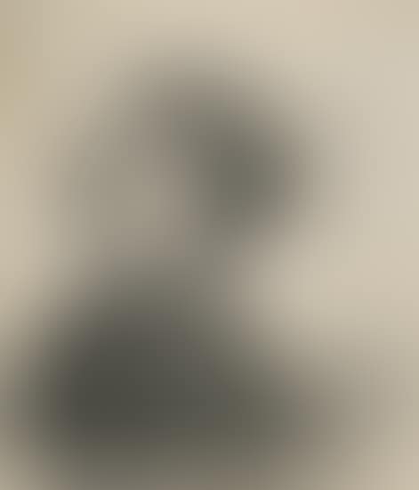 Self Portrait with Curly Hair and White Collar: Bust (preview)