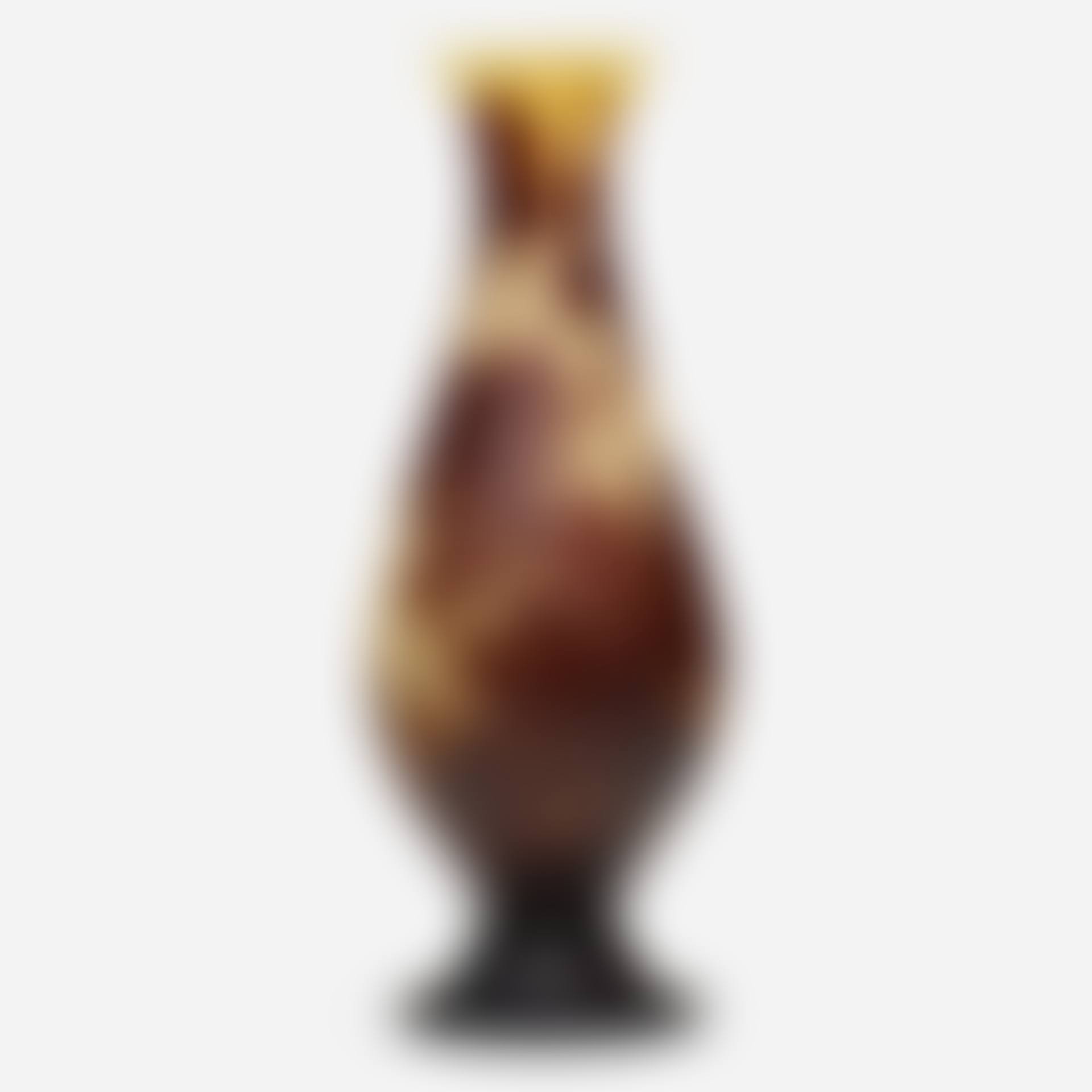 Tall vase with oak leaves and acorns (preview)