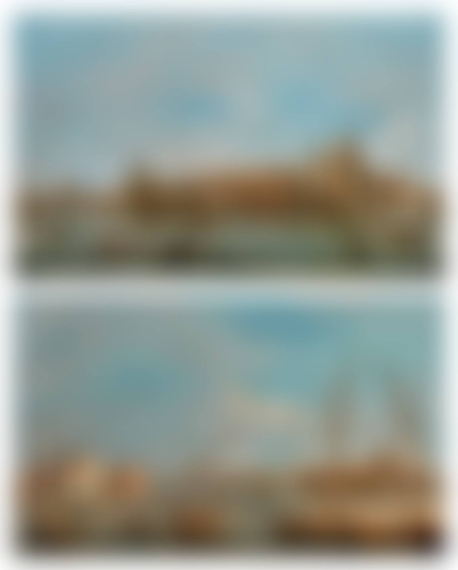 Venice, A View of the Punta della Dogana and the Church of Santa Maria della Salute; Venice, A View of the Churches of San Giorgio Maggiore and Santa Maria della Salute (preview)