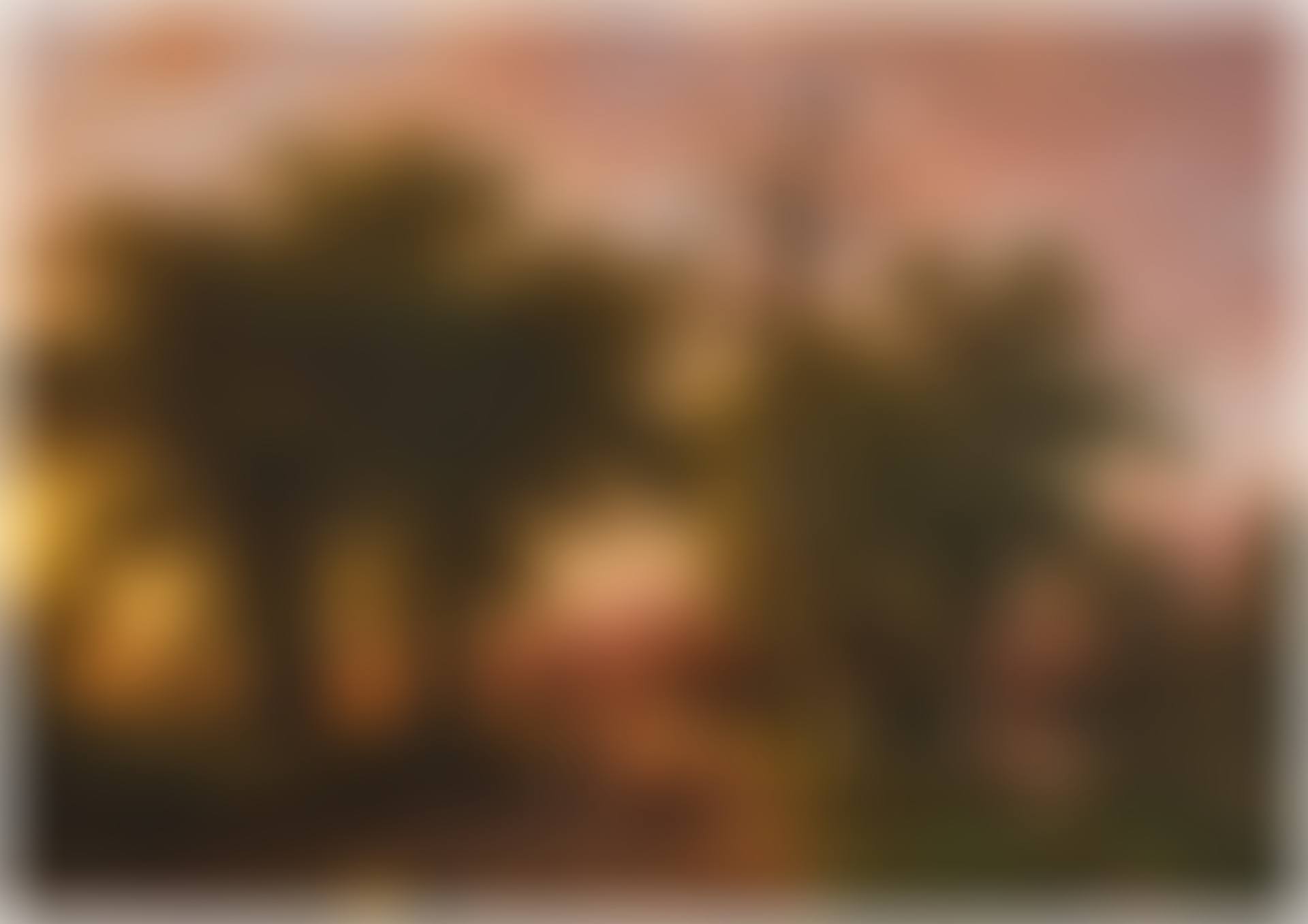 Wooded Landscape at Dusk (preview)