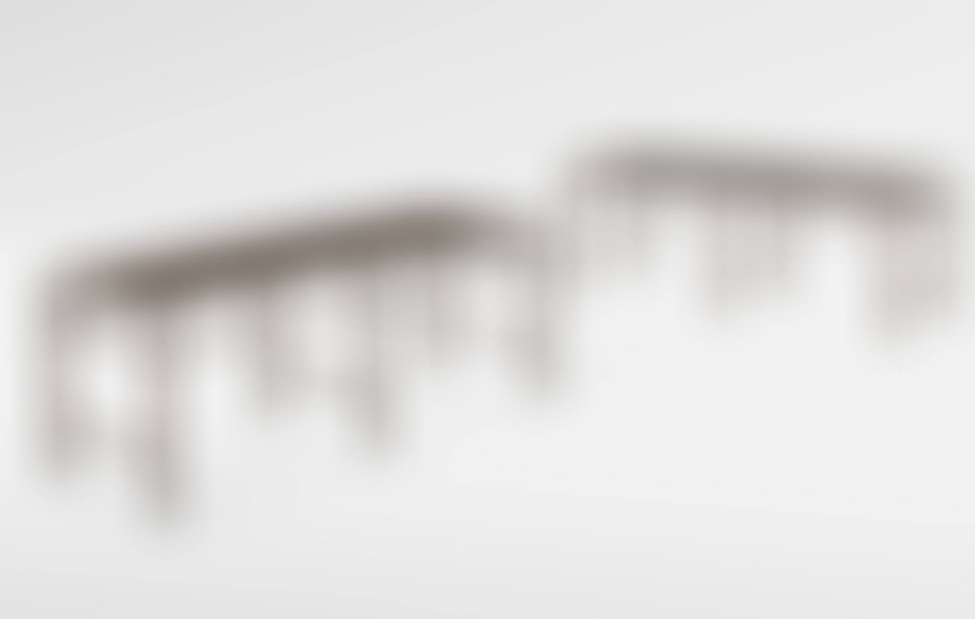 Paire de banquettes "Croisillons" (preview)