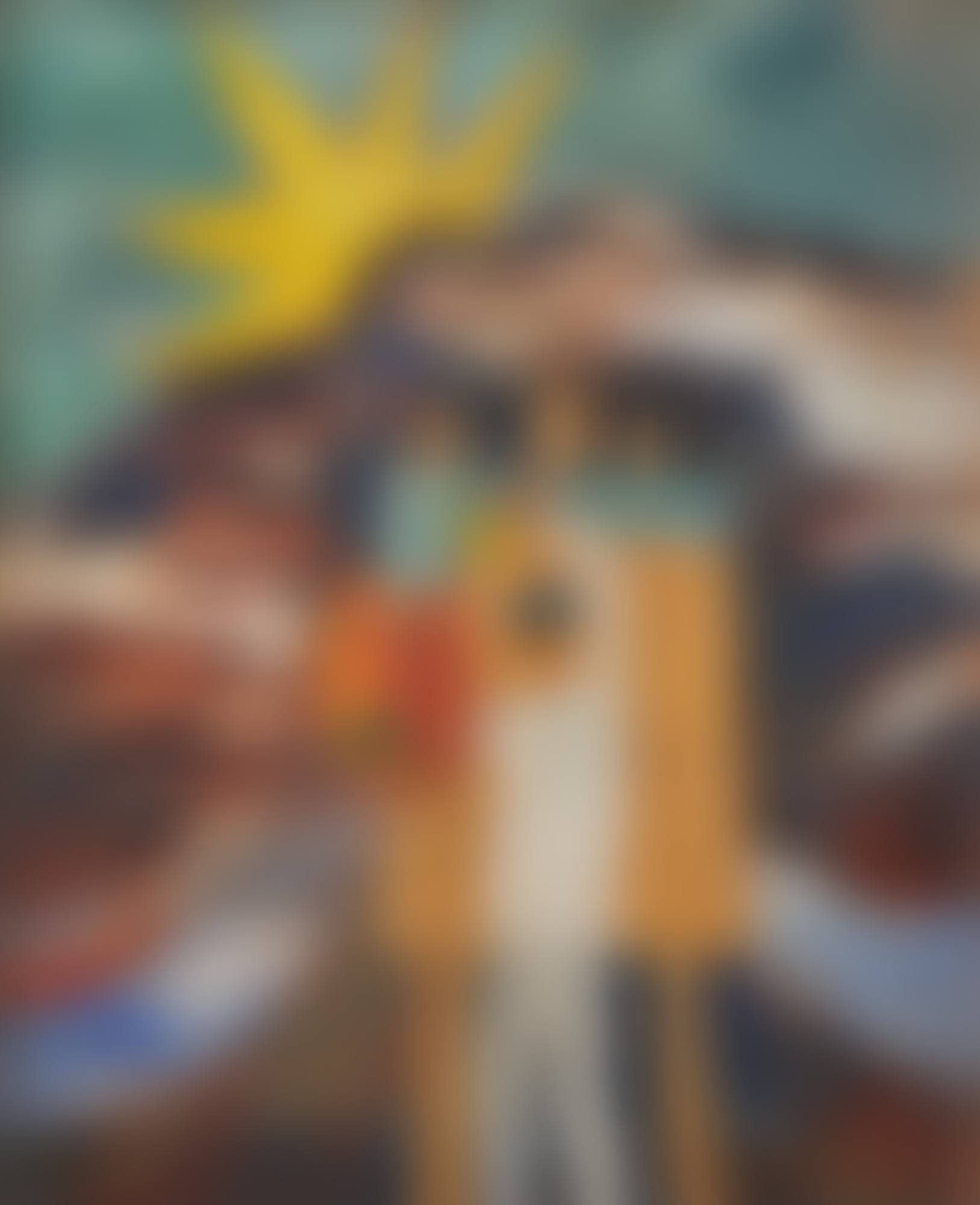 The artist at his easel (preview)