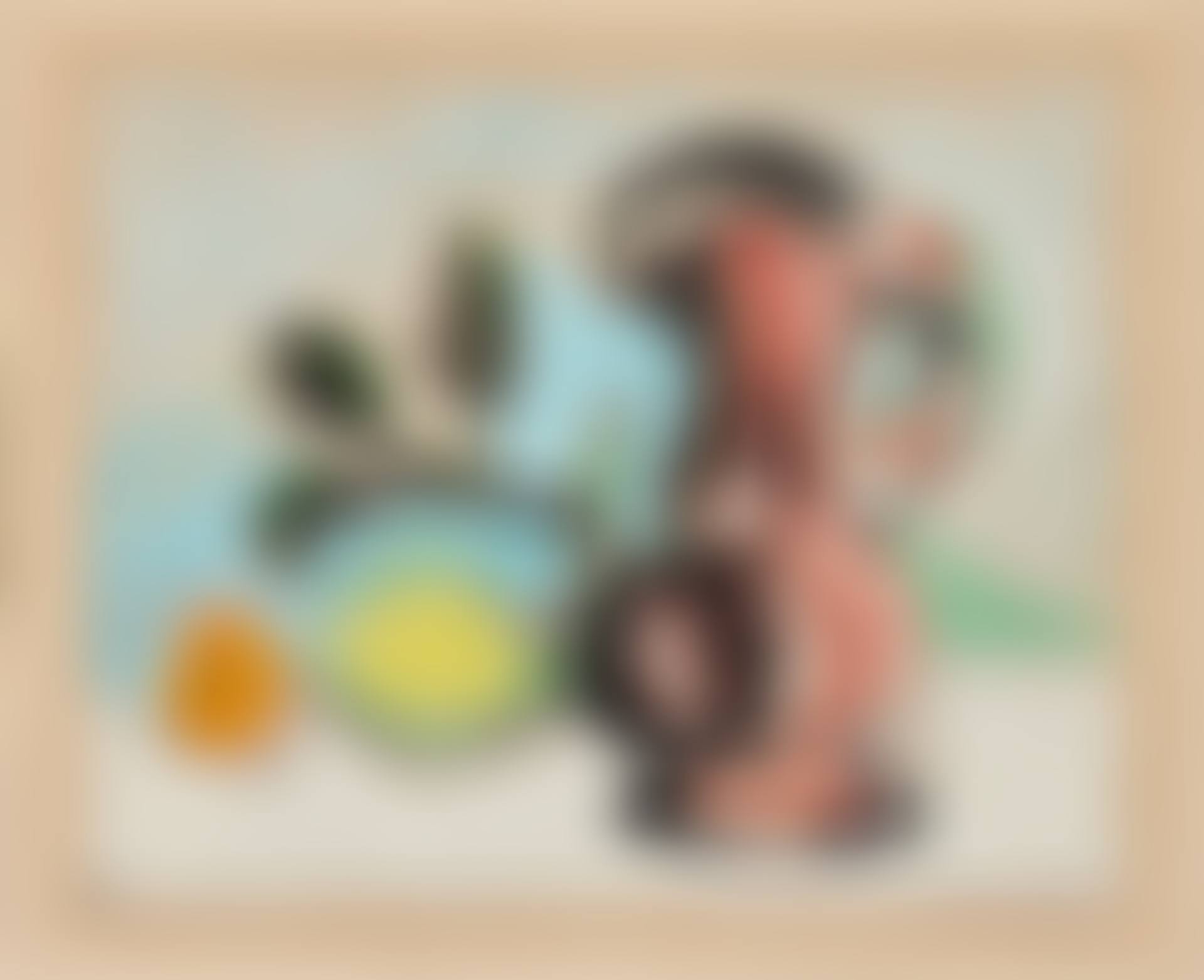 Nature aux citrons et pichet rouge (preview)