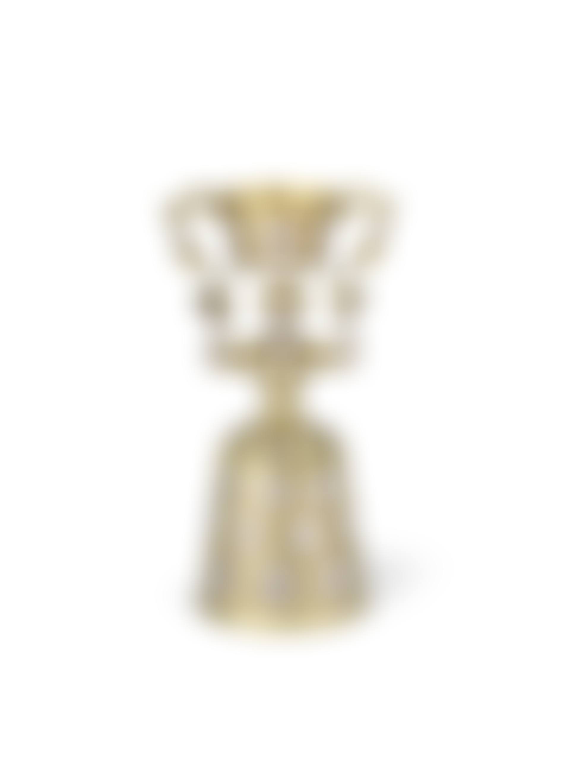 A RARE GERMAN PARCEL-GILT SILVER COIN-SET LARGE WAGER CUP OR JUNGFERNBECHER (preview)
