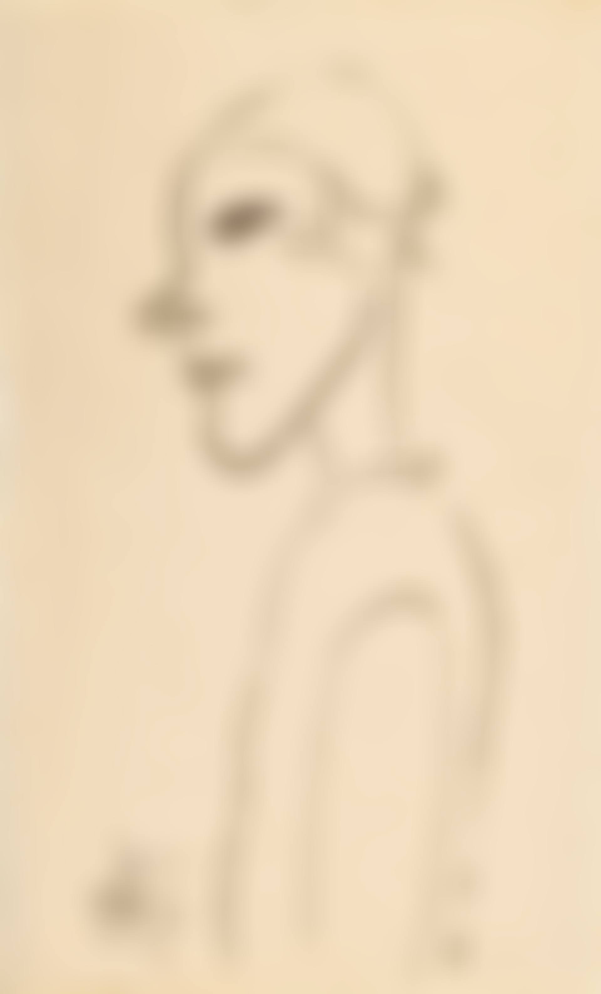 Femme en buste de profil (preview)