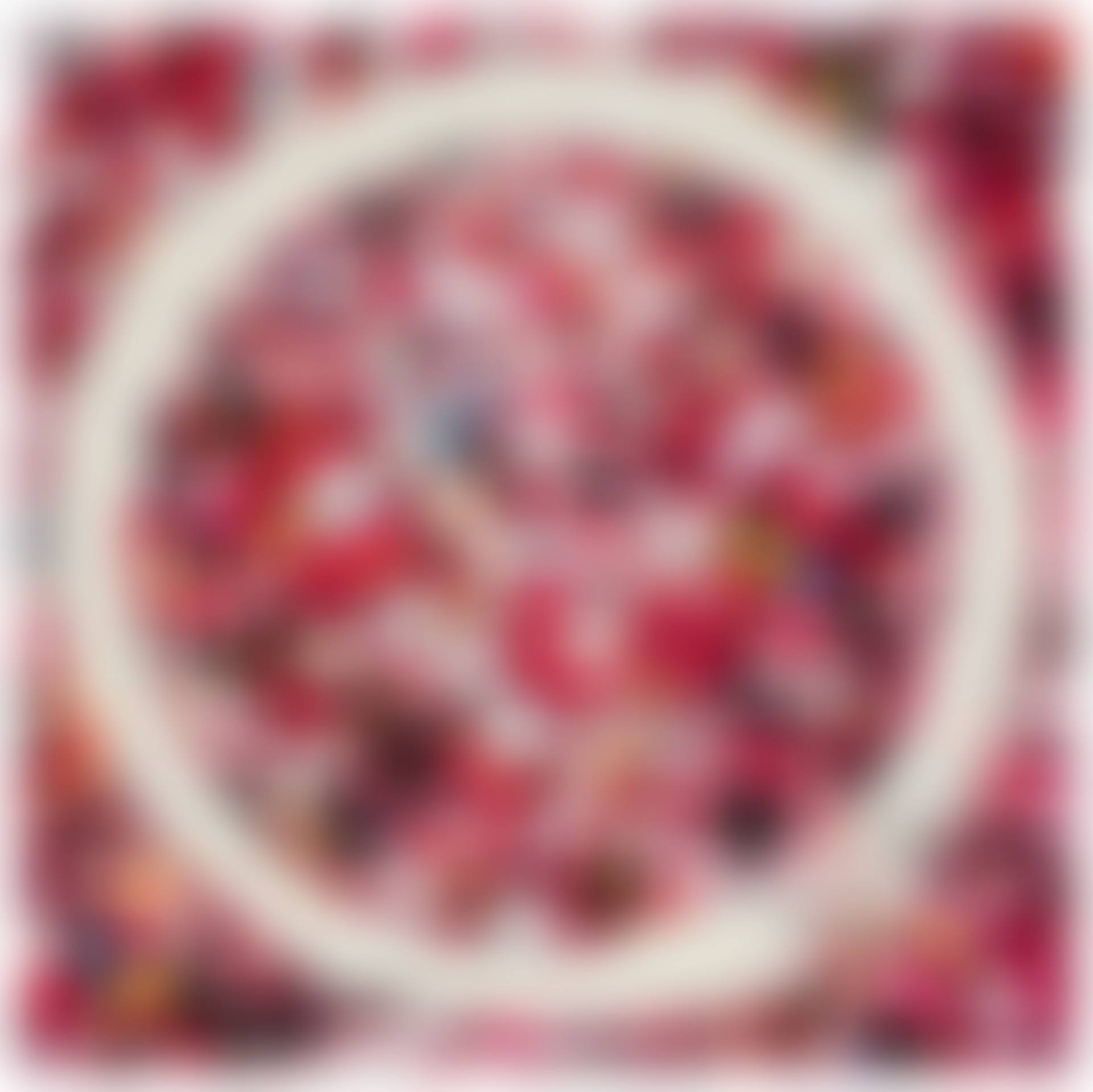Ensō: Memento Mori Blue on Red (preview)