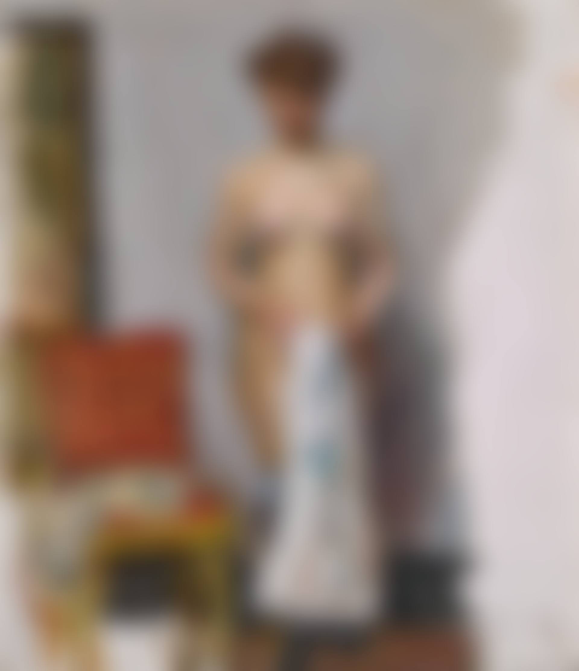 Nu, chaise rouge (preview)