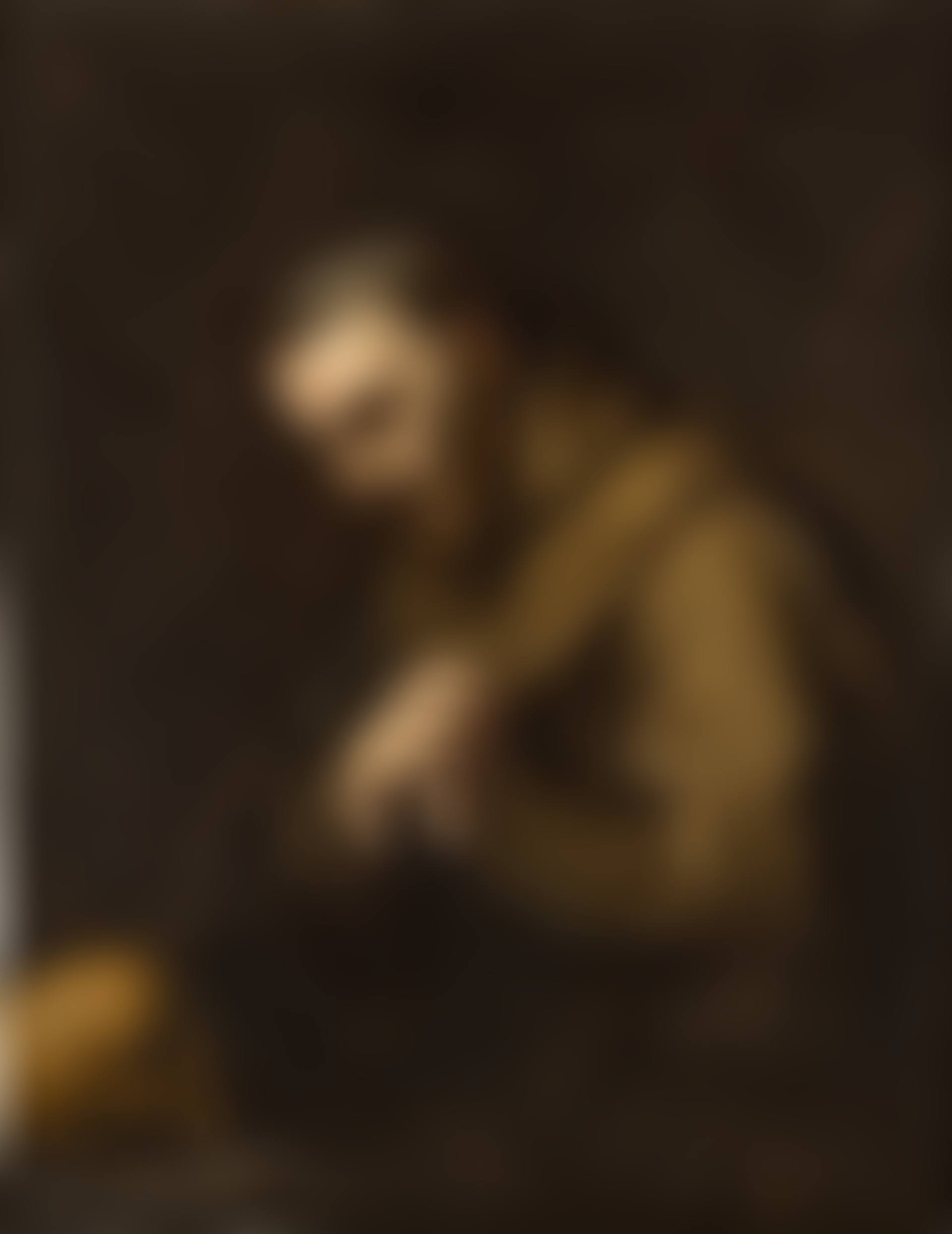 Saint Francis in meditation (preview)